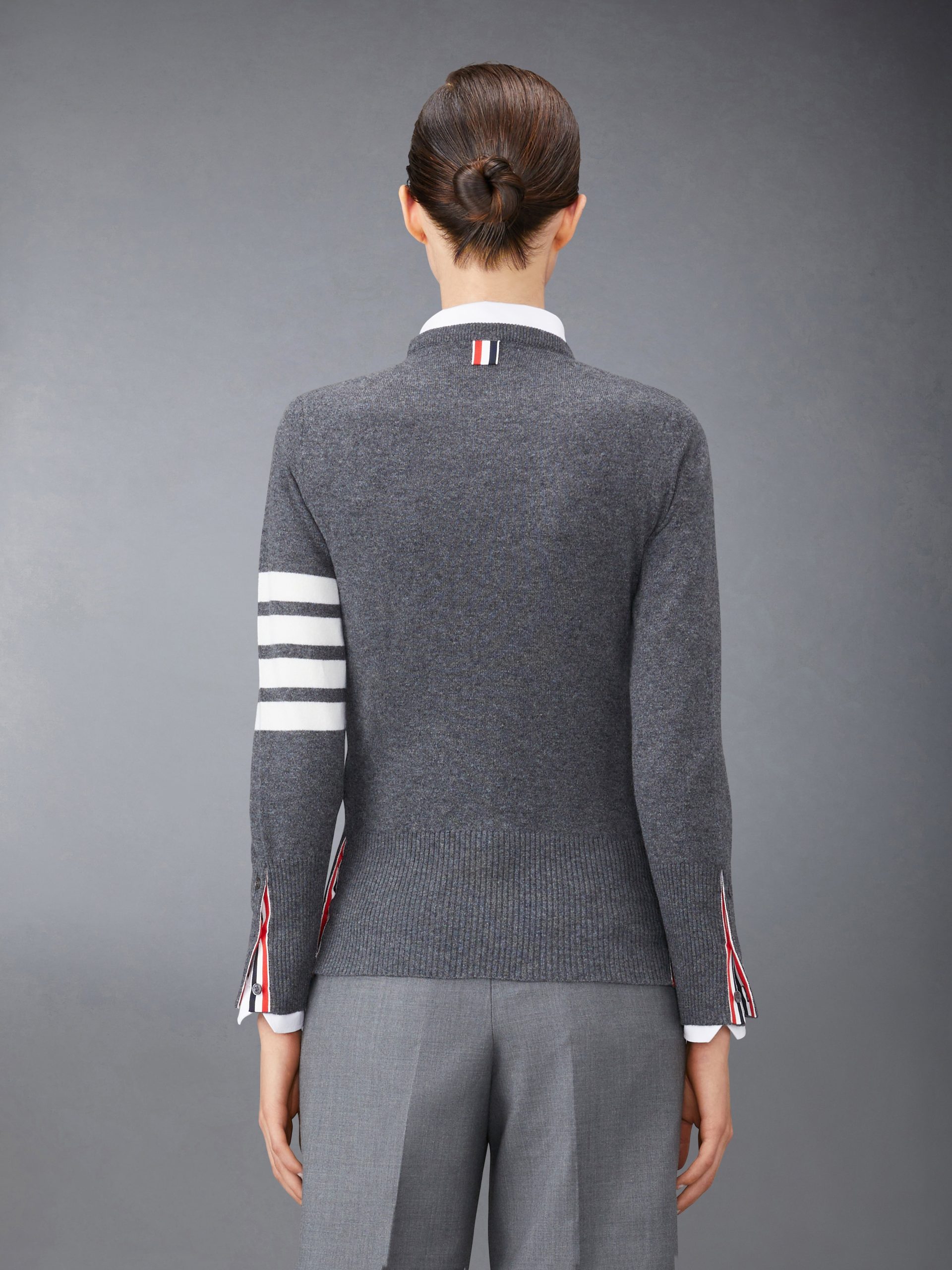 CLASSIC CASHMERE 4-BAR PULLOVER - Image 2