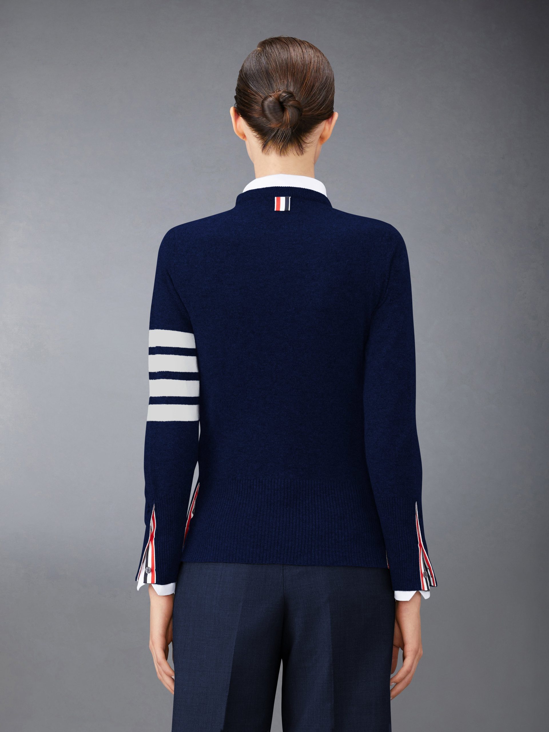 CLASSIC CASHMERE 4-BAR PULLOVER - Image 2