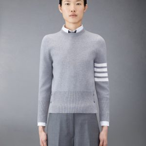 WOOL MILANO STITCH CLASSIC 4-BAR PULLOVER