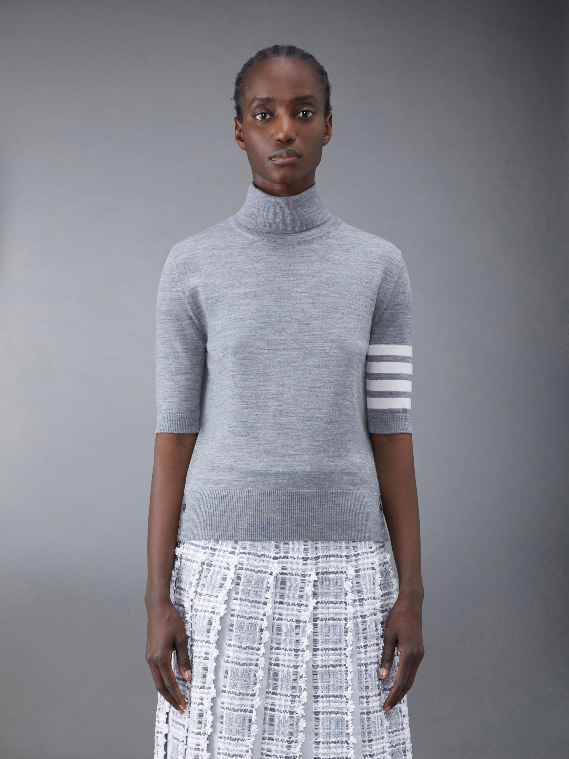 FINE MERINO WOOL 4-BAR TURTLENECK