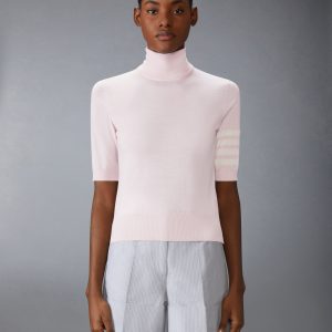FINE MERINO WOOL 4-BAR TURTLENECK
