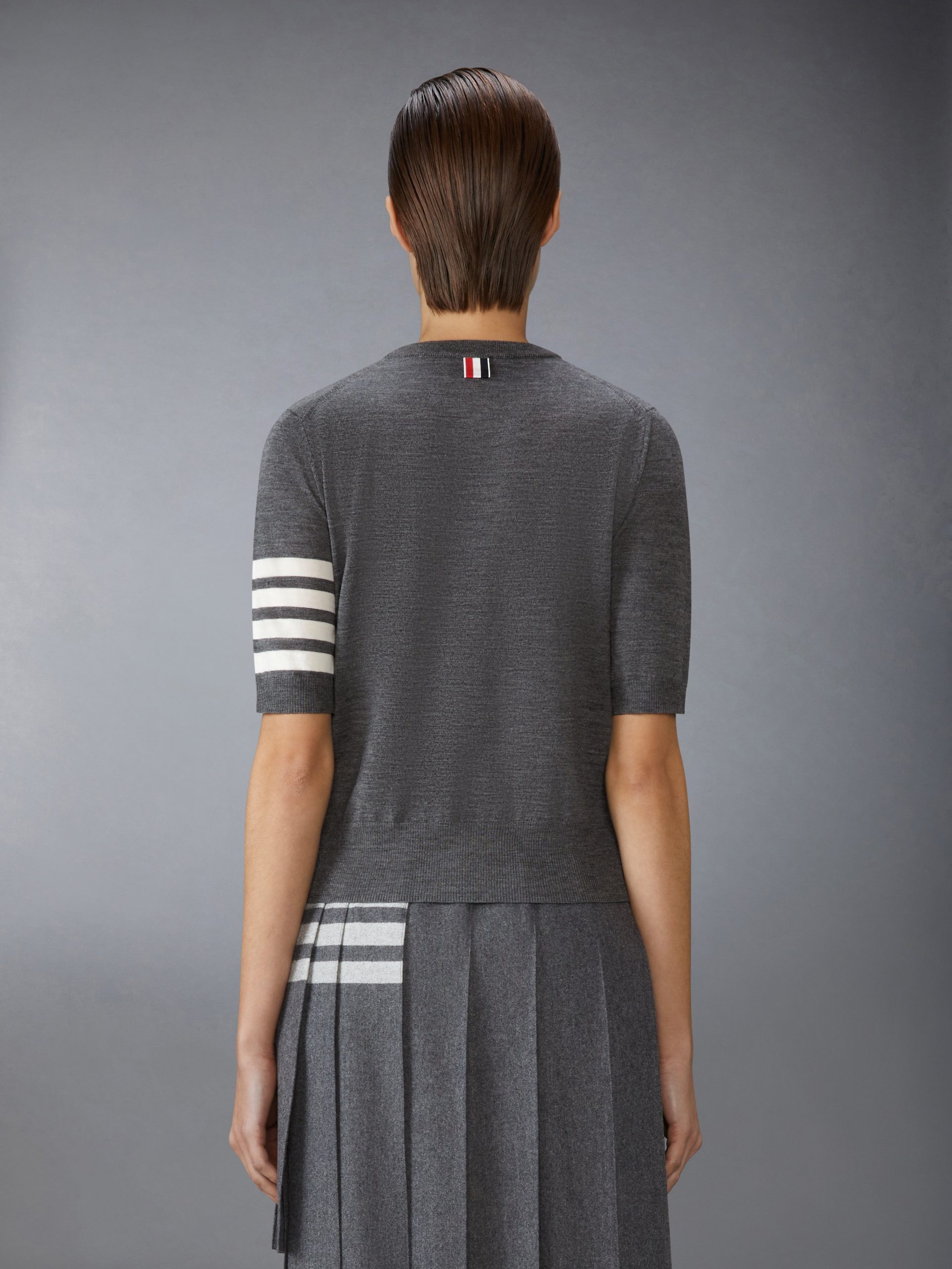 FINE MERINO WOOL 4-BAR TEE - Image 2