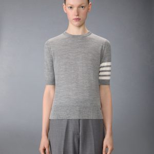FINE MERINO WOOL 4-BAR TEE