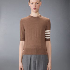FINE MERINO WOOL 4-BAR TEE