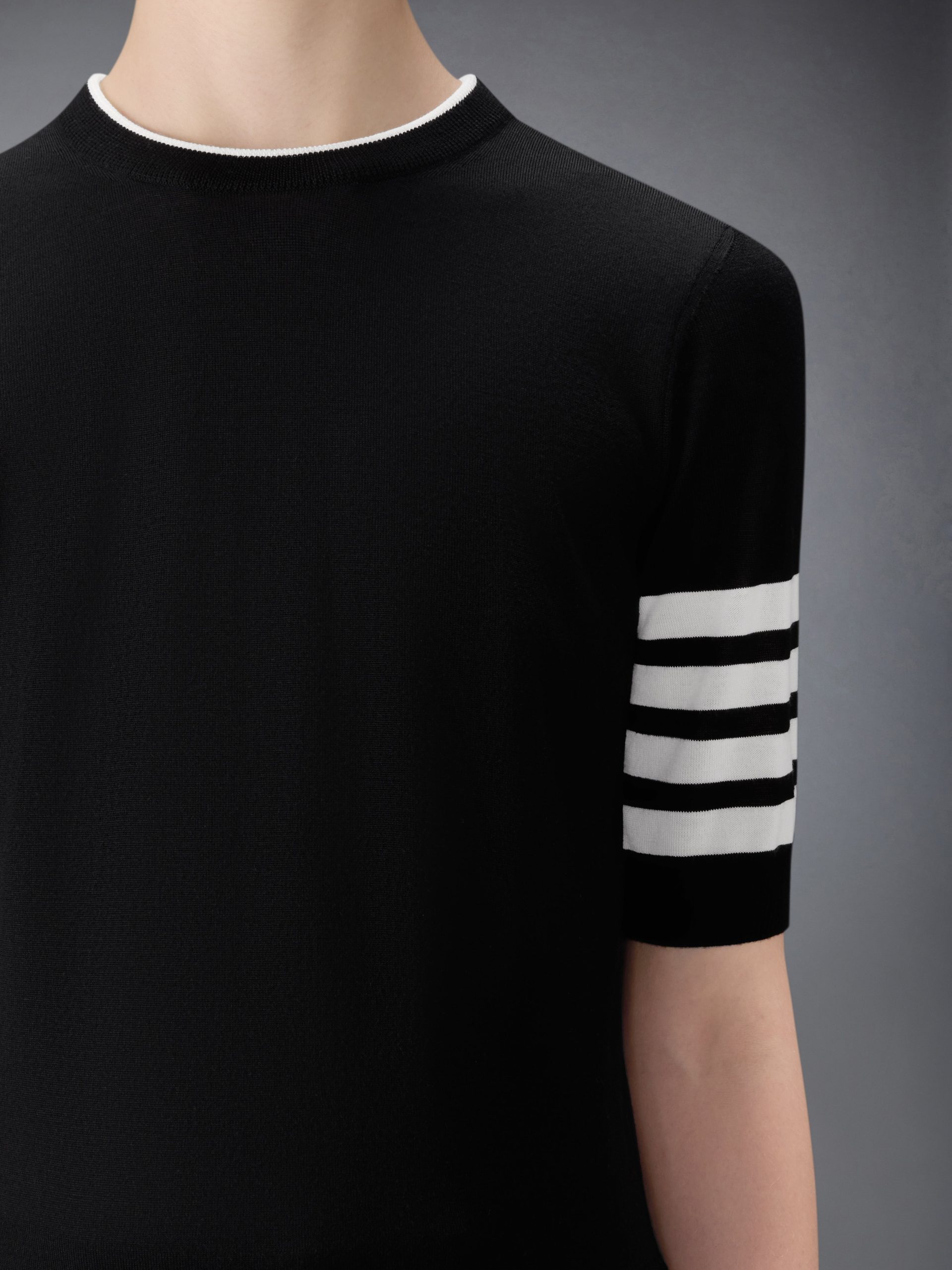 MERINO WOOL 4-BAR SHORT SLEEVE PULLOVER - Image 4