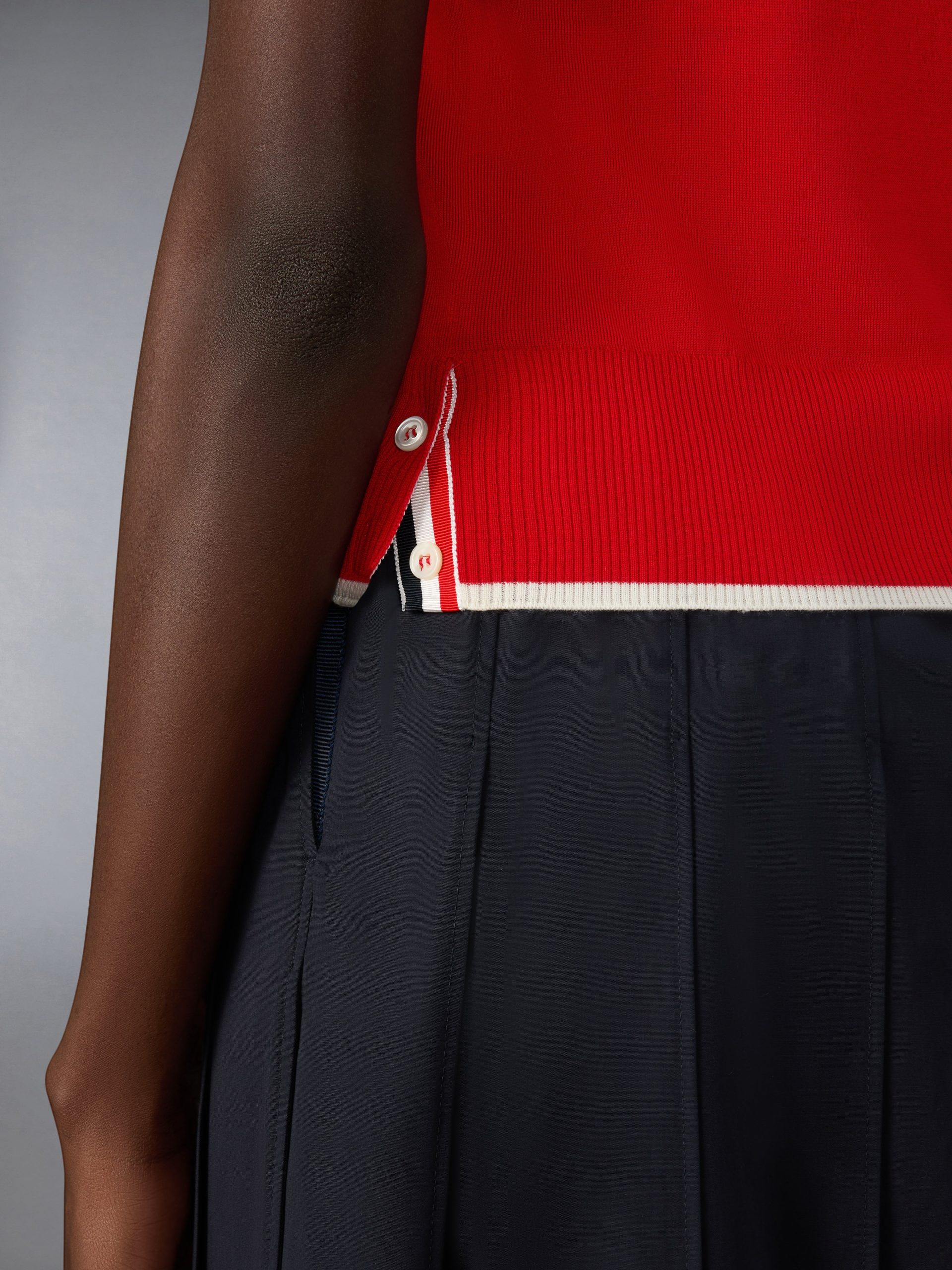 MERINO WOOL 4-BAR SHORT SLEEVE PULLOVER - Image 4