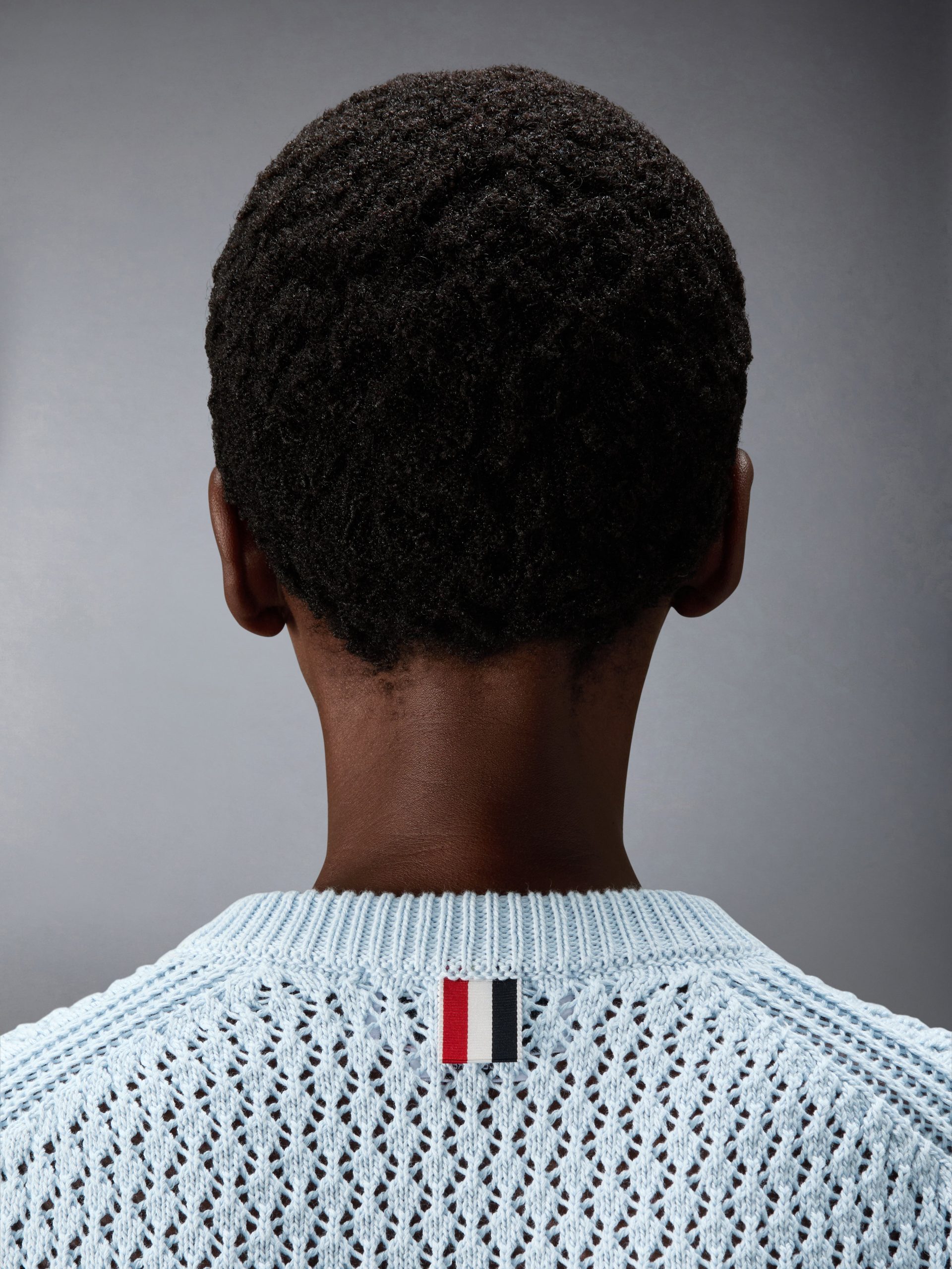 COTTON POINTELLE STITCH HECTOR RWB TEE - Image 4