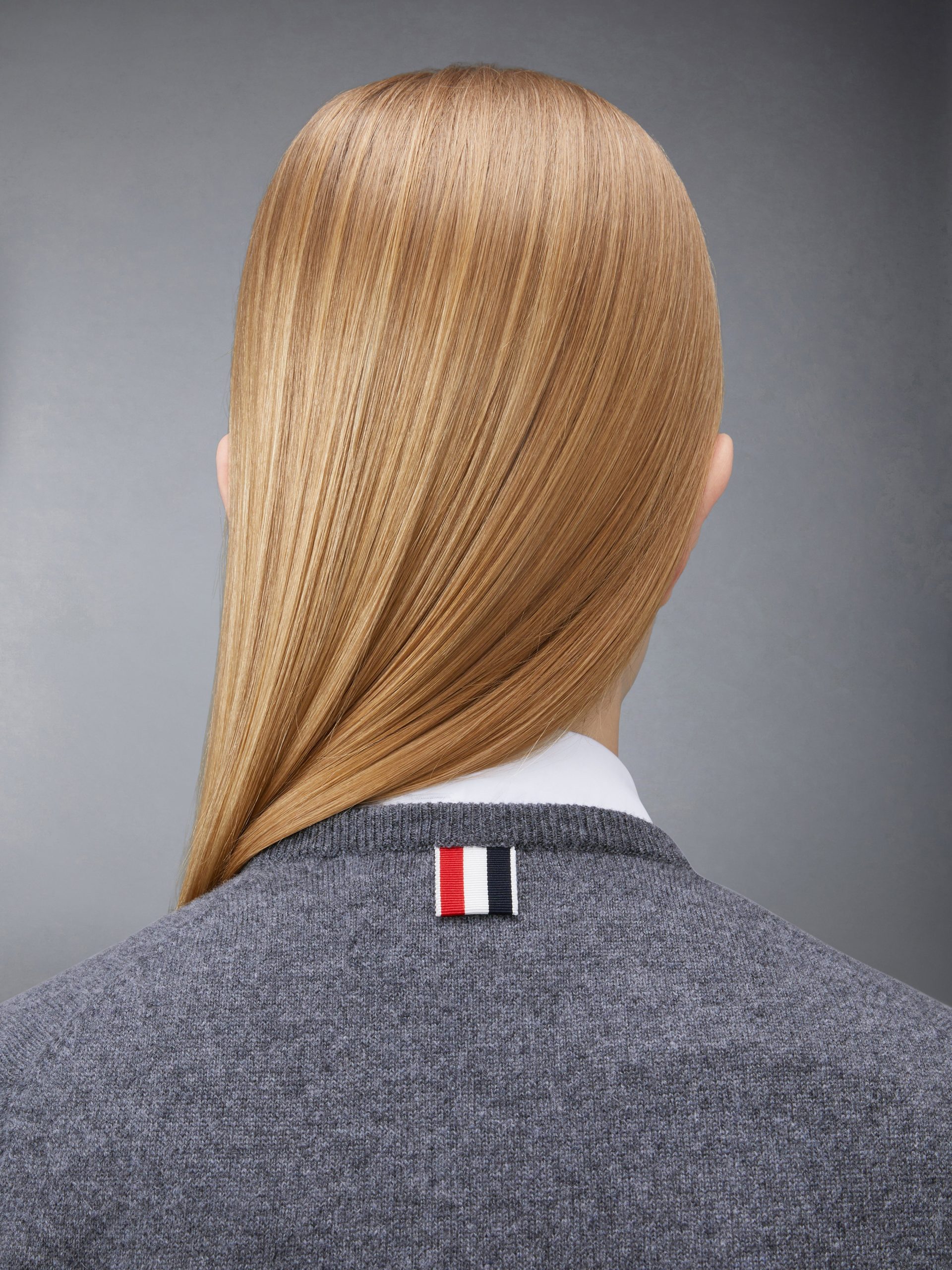 CLASSIC CASHMERE 4-BAR CREW NECK CARDIGAN - Image 6