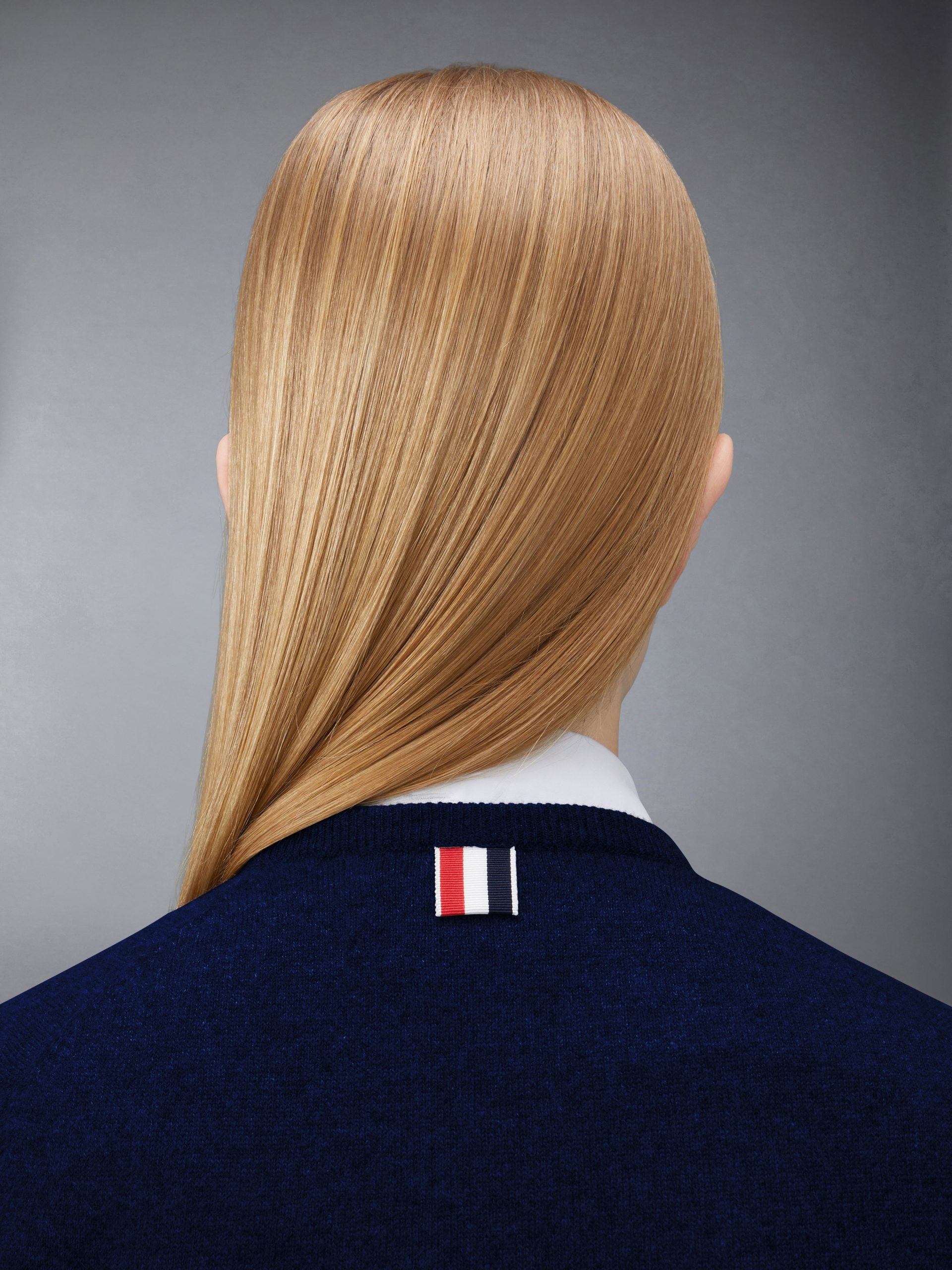 CLASSIC CASHMERE 4-BAR CREW NECK CARDIGAN - Image 6