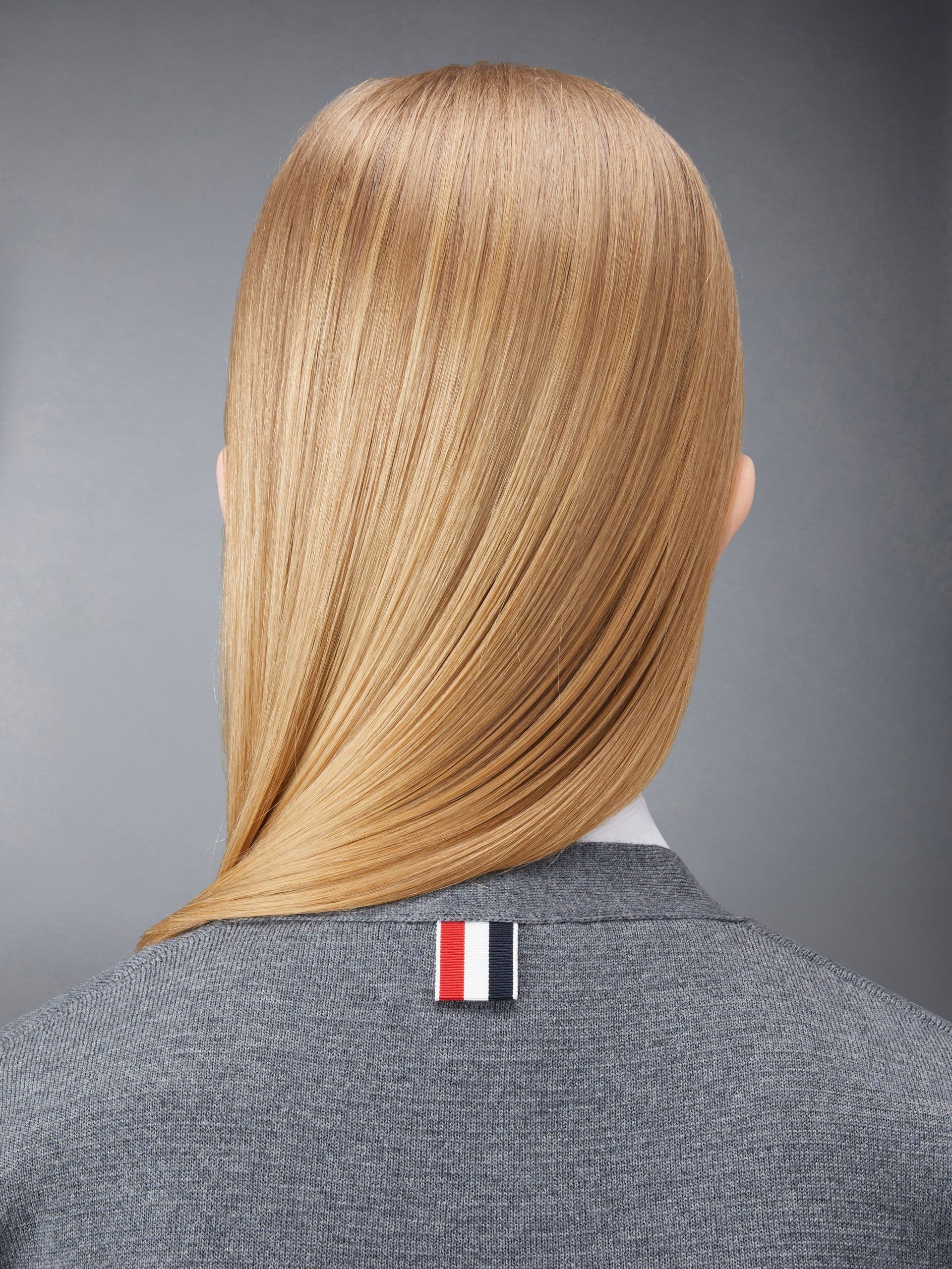 WOOL 4-BAR V-NECK CARDIGAN - Image 6