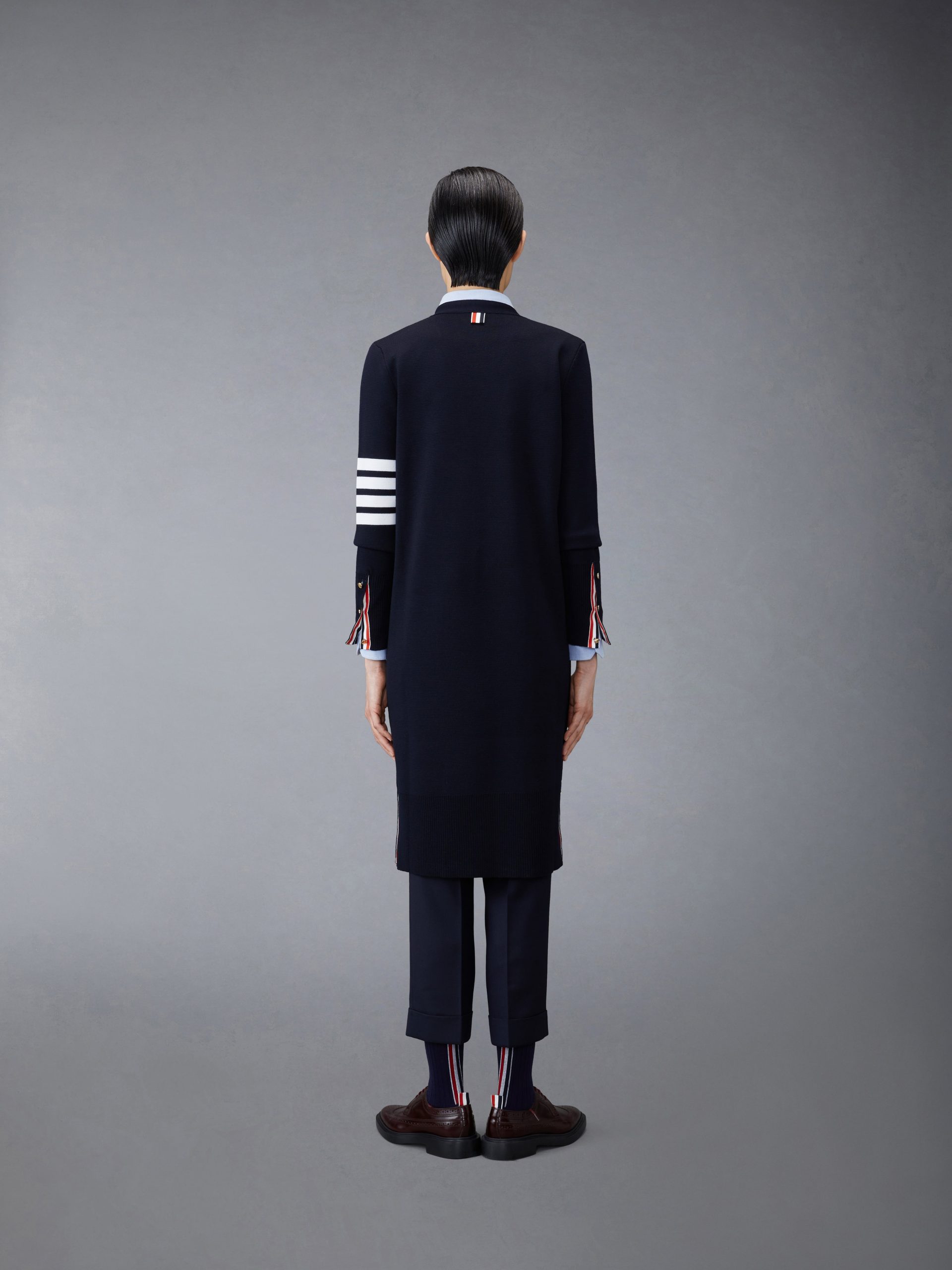 WOOL LONG V-NECK CARDIGAN - Image 2