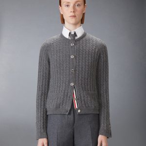 BABY CABLE STITCH CASHMERE CARDIGAN