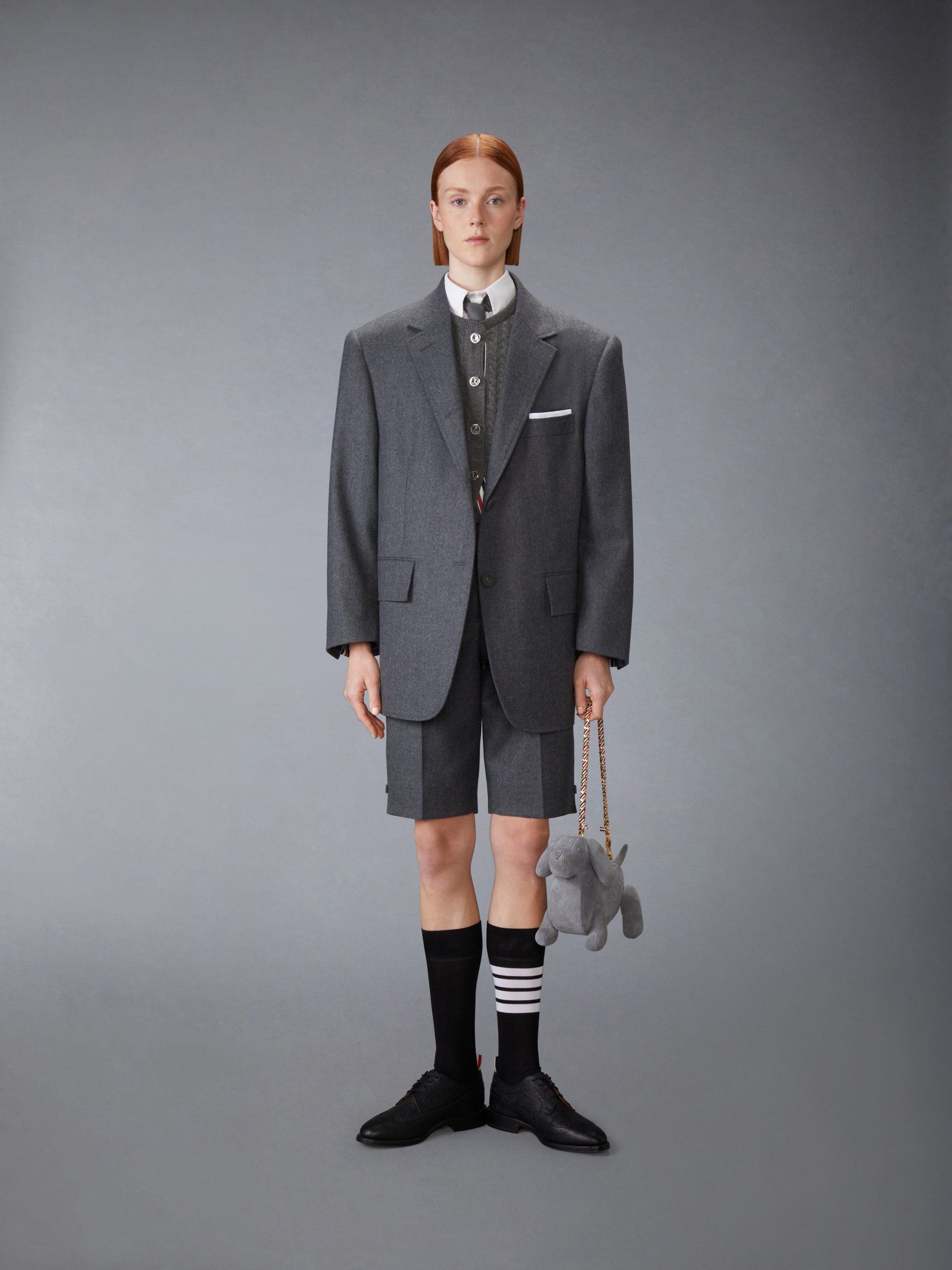 BABY CABLE STITCH CASHMERE CARDIGAN - Image 3