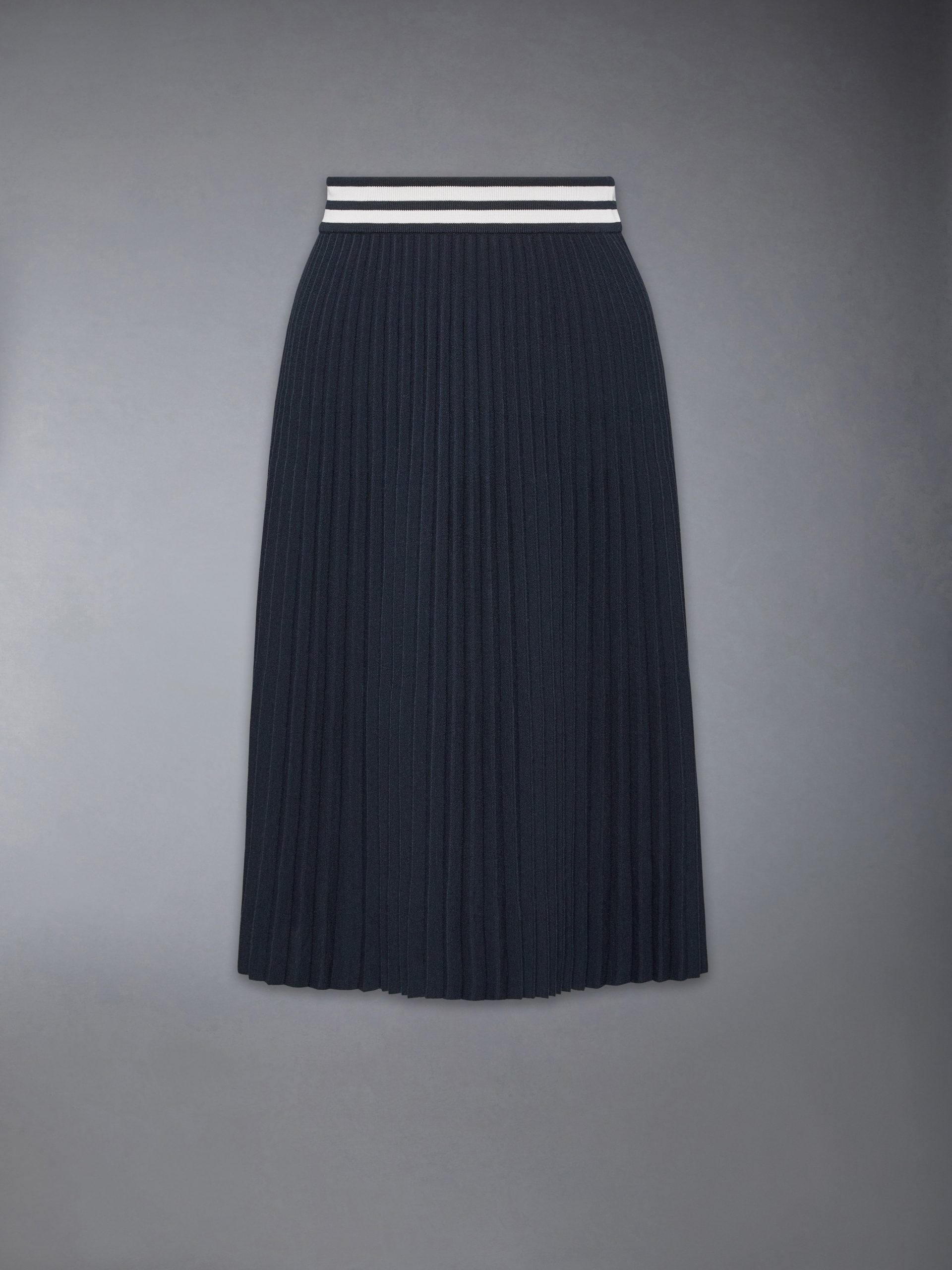 PLISSE MERINO WOOL SILK SKIRT - Image 6