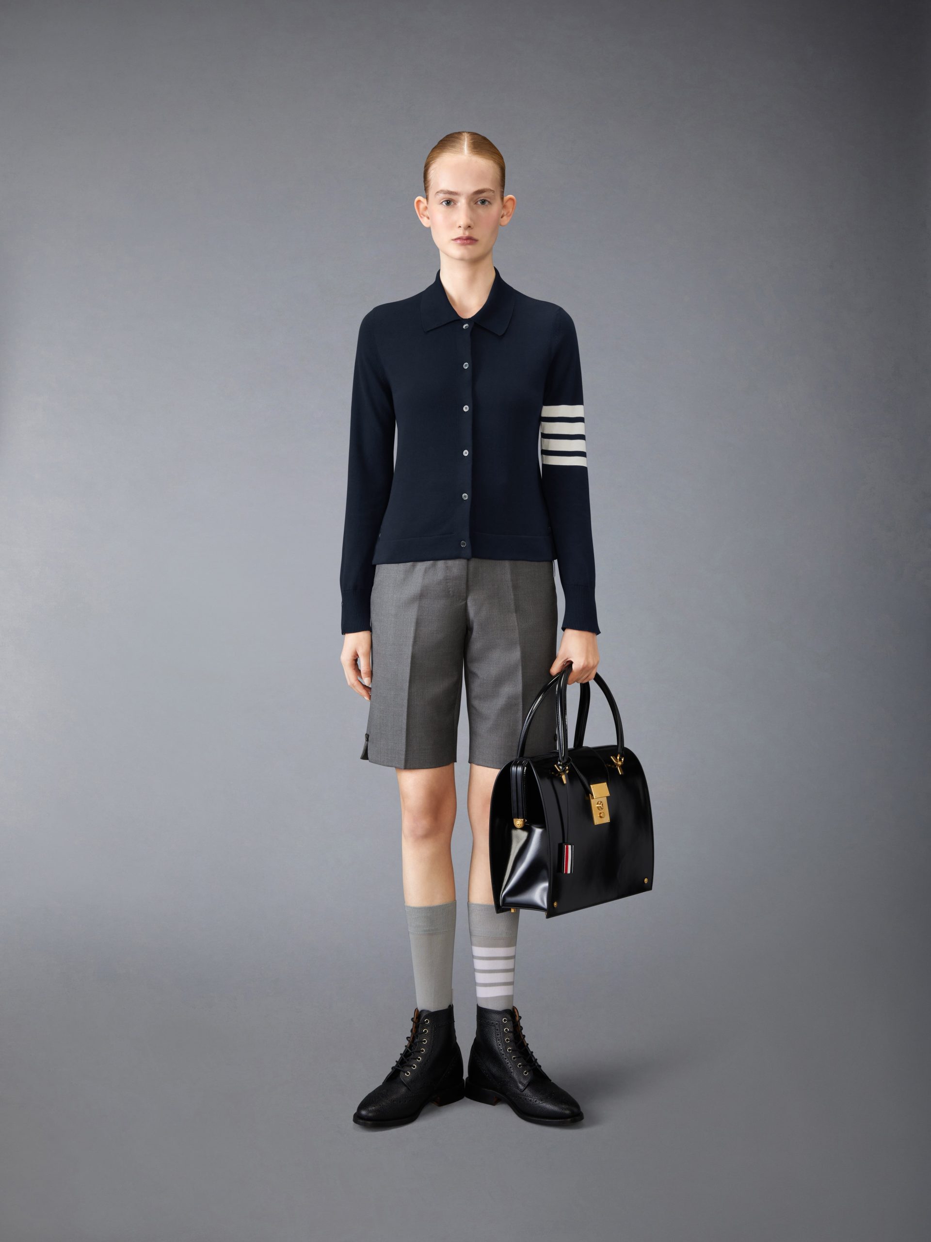 COTTON 4-BAR SHIRT - Image 3