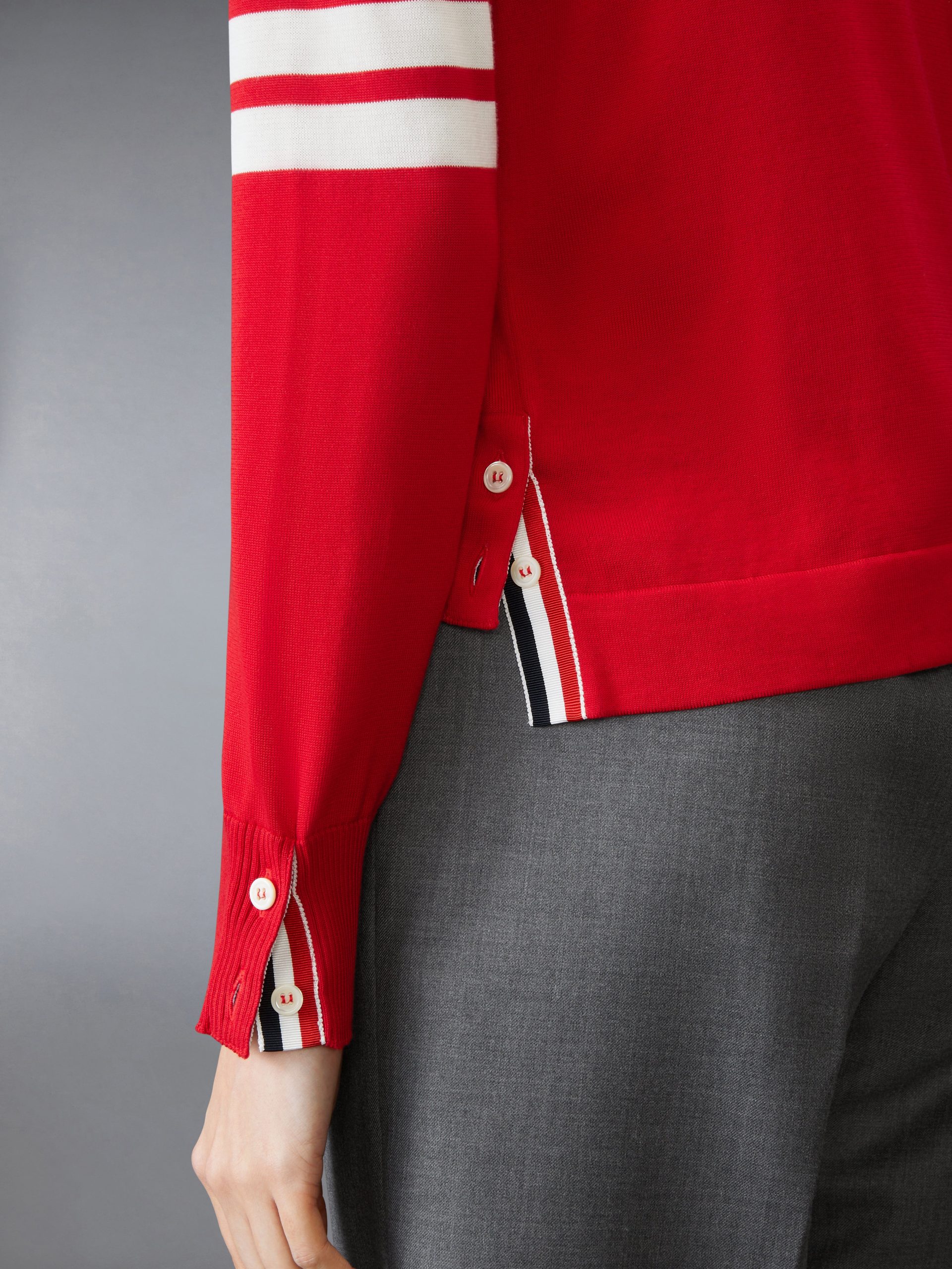 COTTON 4-BAR SHIRT - Image 5