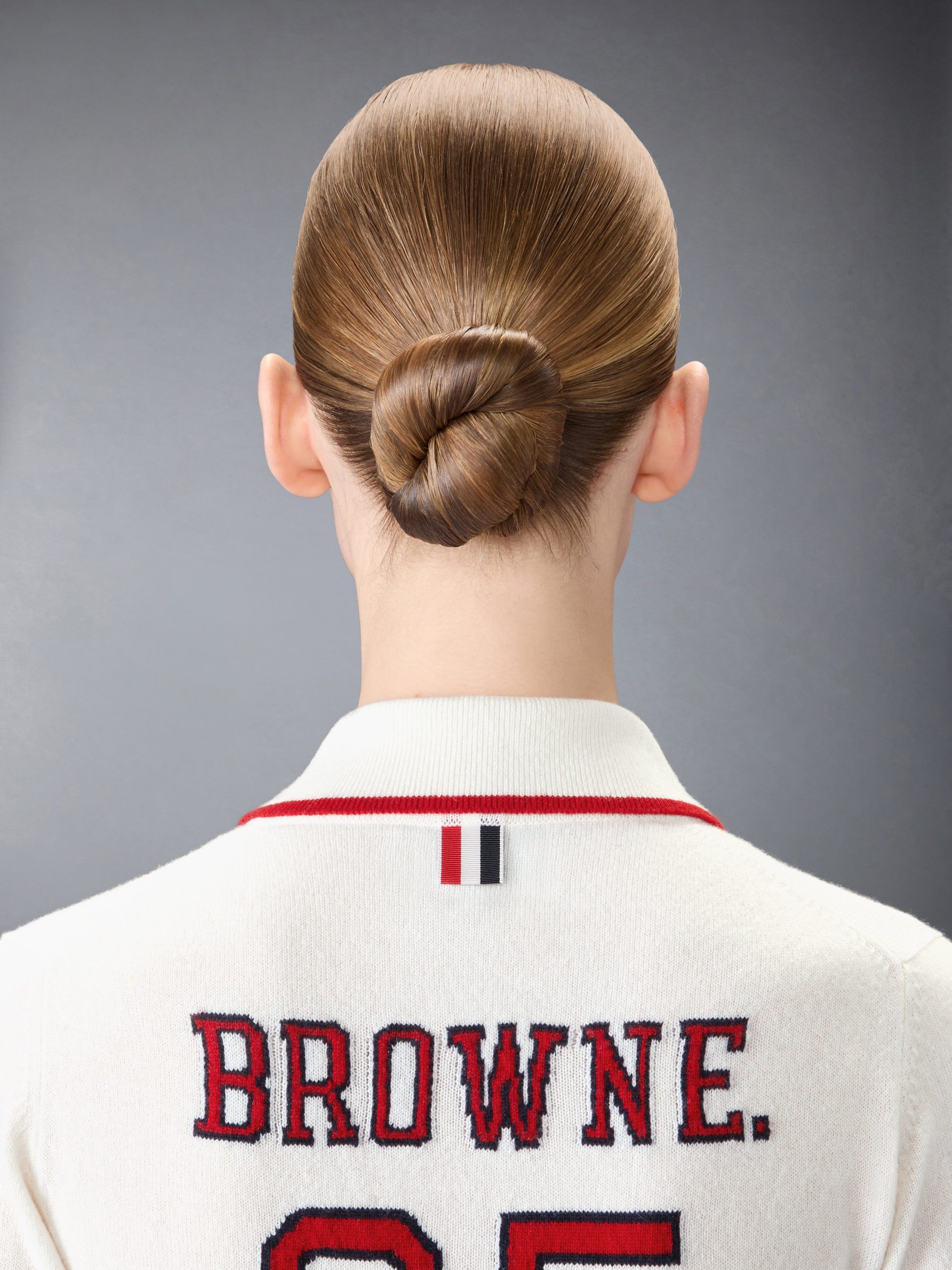 BROWNE 65 JERSEY INTARSIA CASHMERE POLO - Image 4