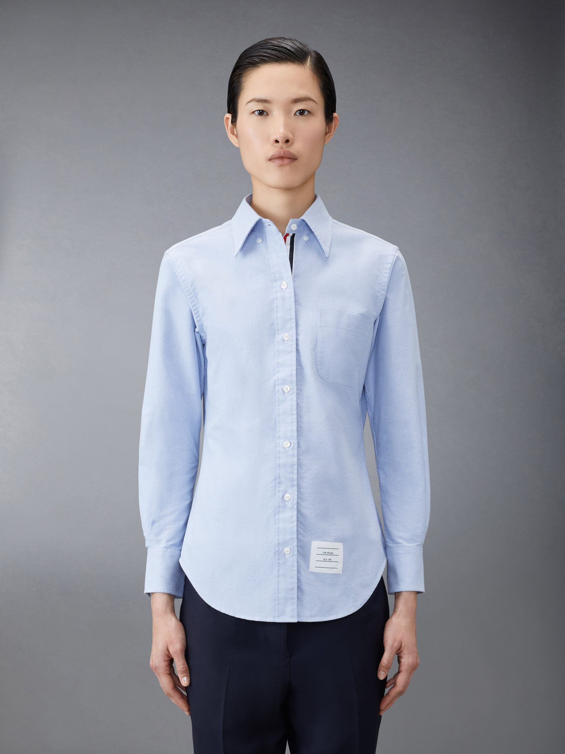 OXFORD GROSGRAIN PLACKET CLASSIC SHIRT - Image 2