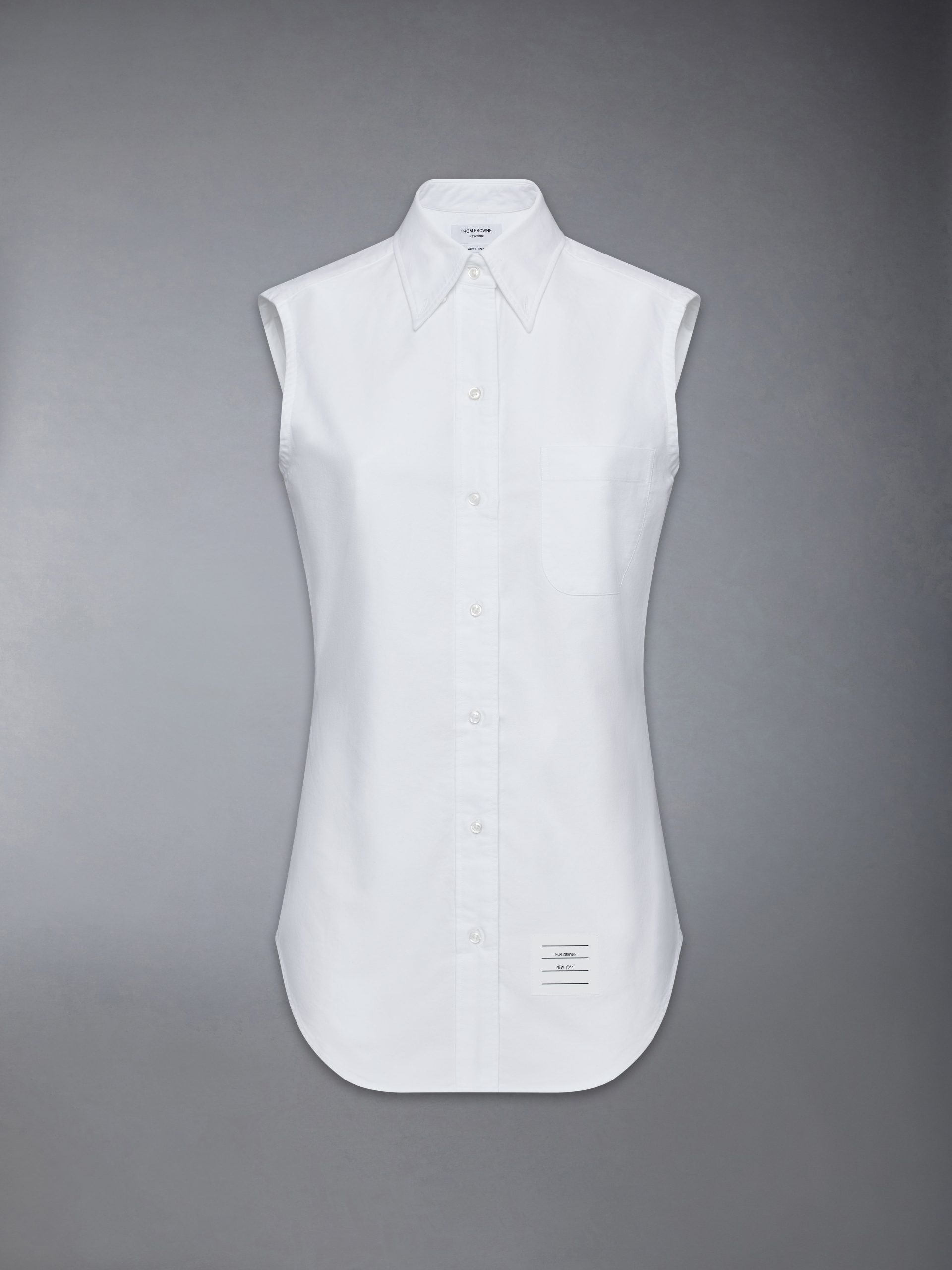 OXFORD CLASSIC SLEEVELESS SHIRT - Image 7