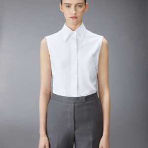 OXFORD CLASSIC SLEEVELESS SHIRT