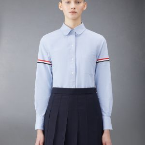 OXFORD ARMBANDS CLASSIC ROUND COLLAR SHIRT