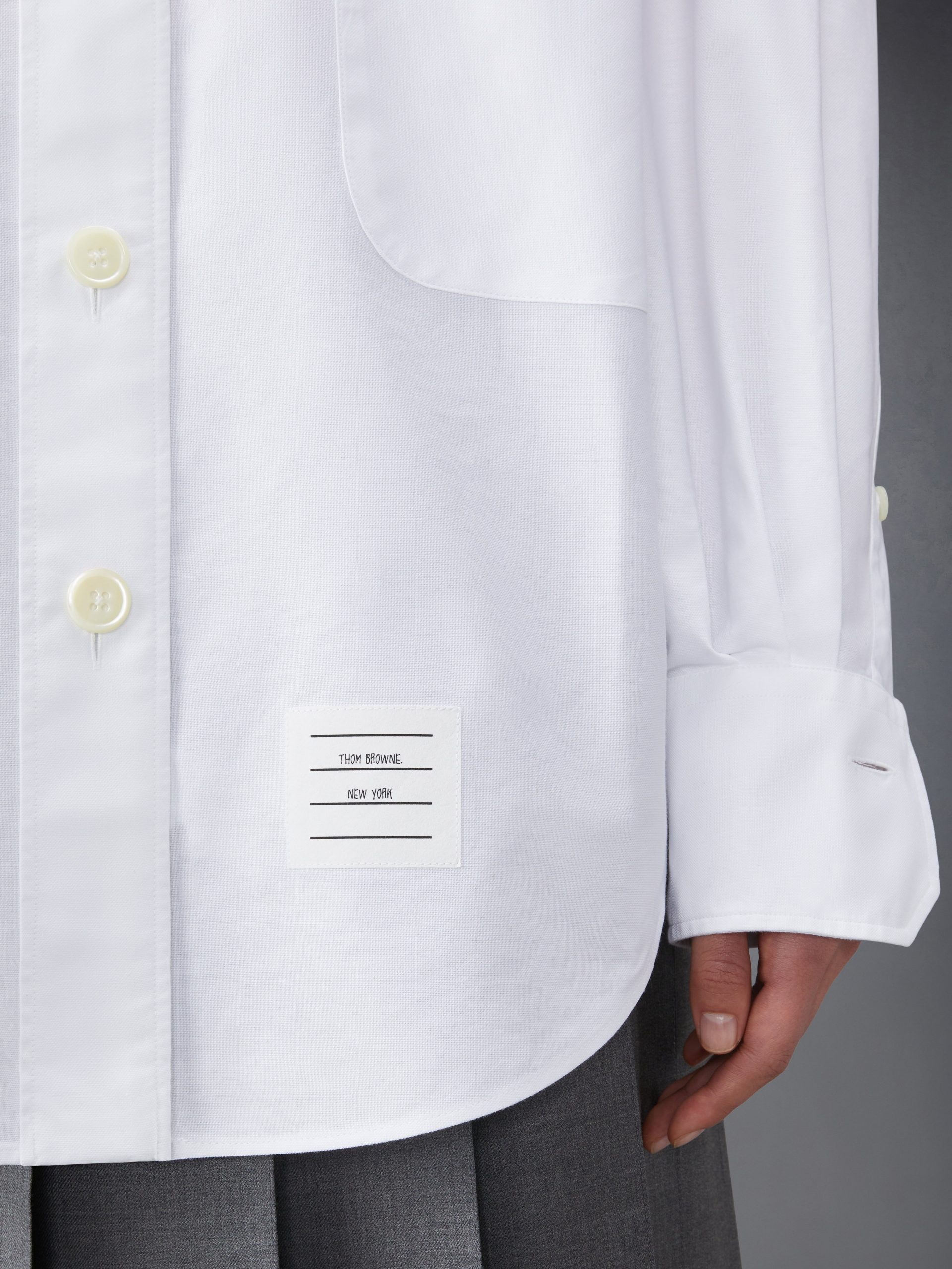 OXFORD ARMBAND SUPERSIZED SHIRT - Image 4
