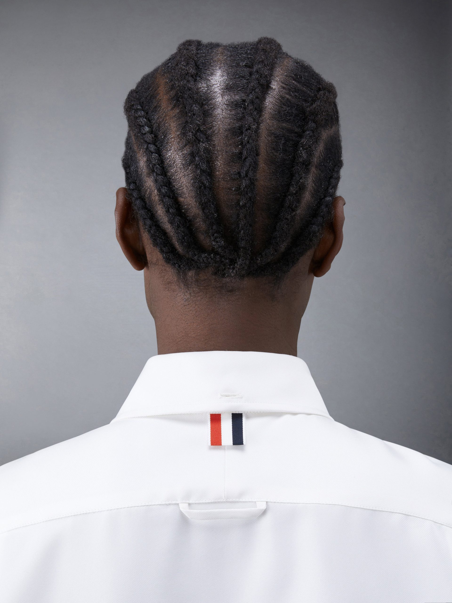 Silk Twill Scarf Cuff Easy Fit Shirt - Image 4