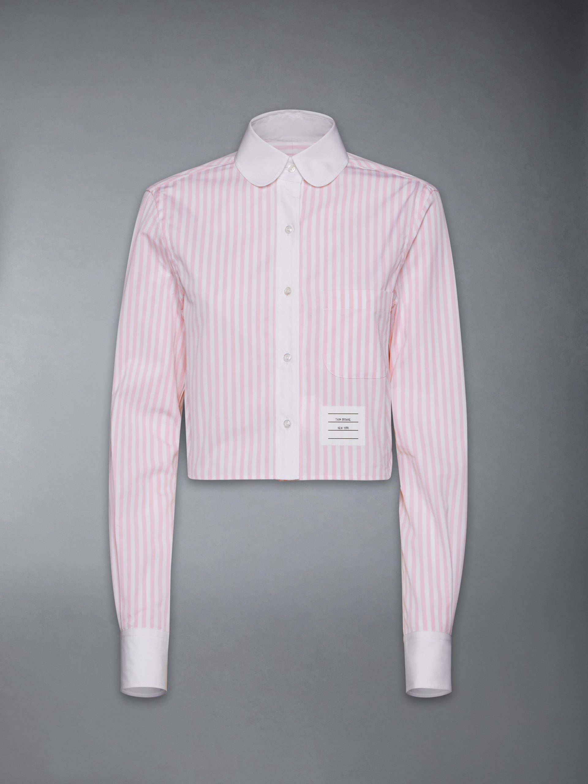 CLASSIC POPLIN CROPPED SHIRT - Image 6