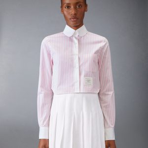 CLASSIC POPLIN CROPPED SHIRT