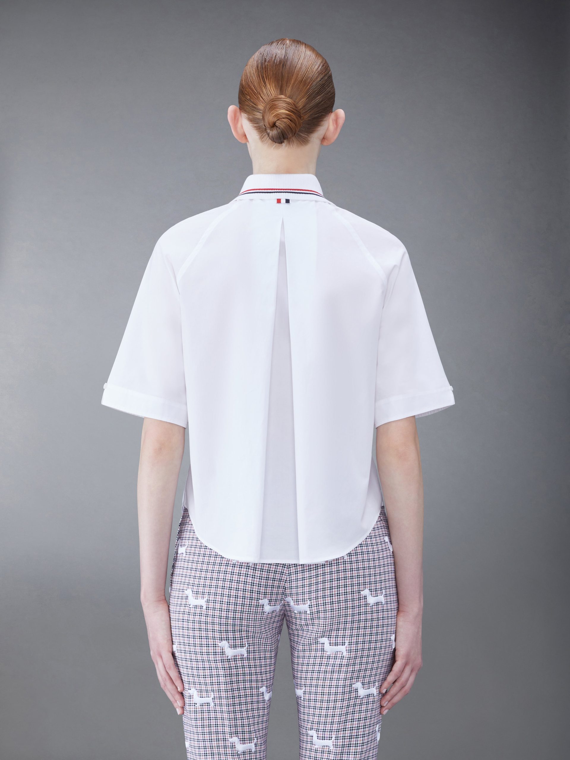 POPLIN BOX PLEAT SHIRT - Image 2