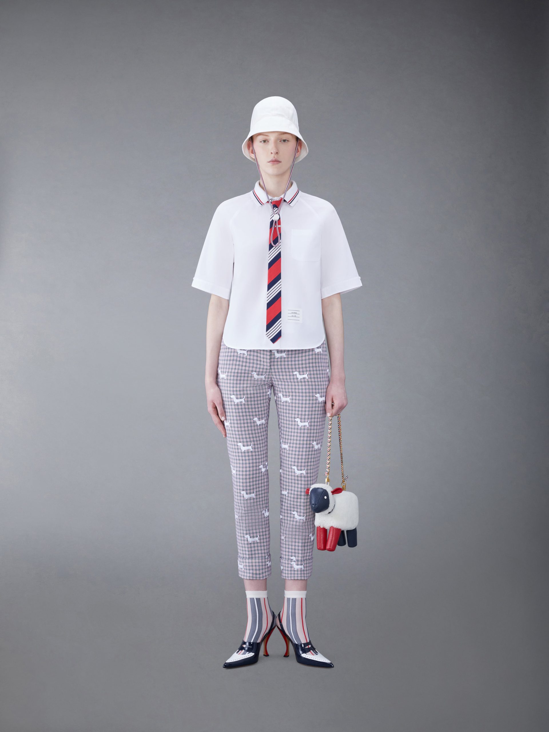 POPLIN BOX PLEAT SHIRT - Image 3