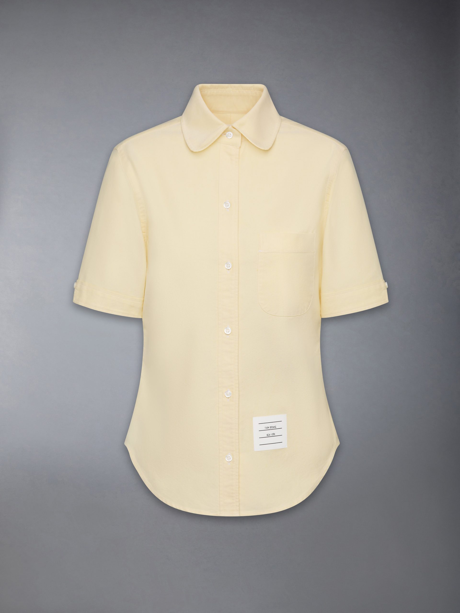OXFORD ROUND COLLAR SHORT SLEEVE SHIRT - Image 7