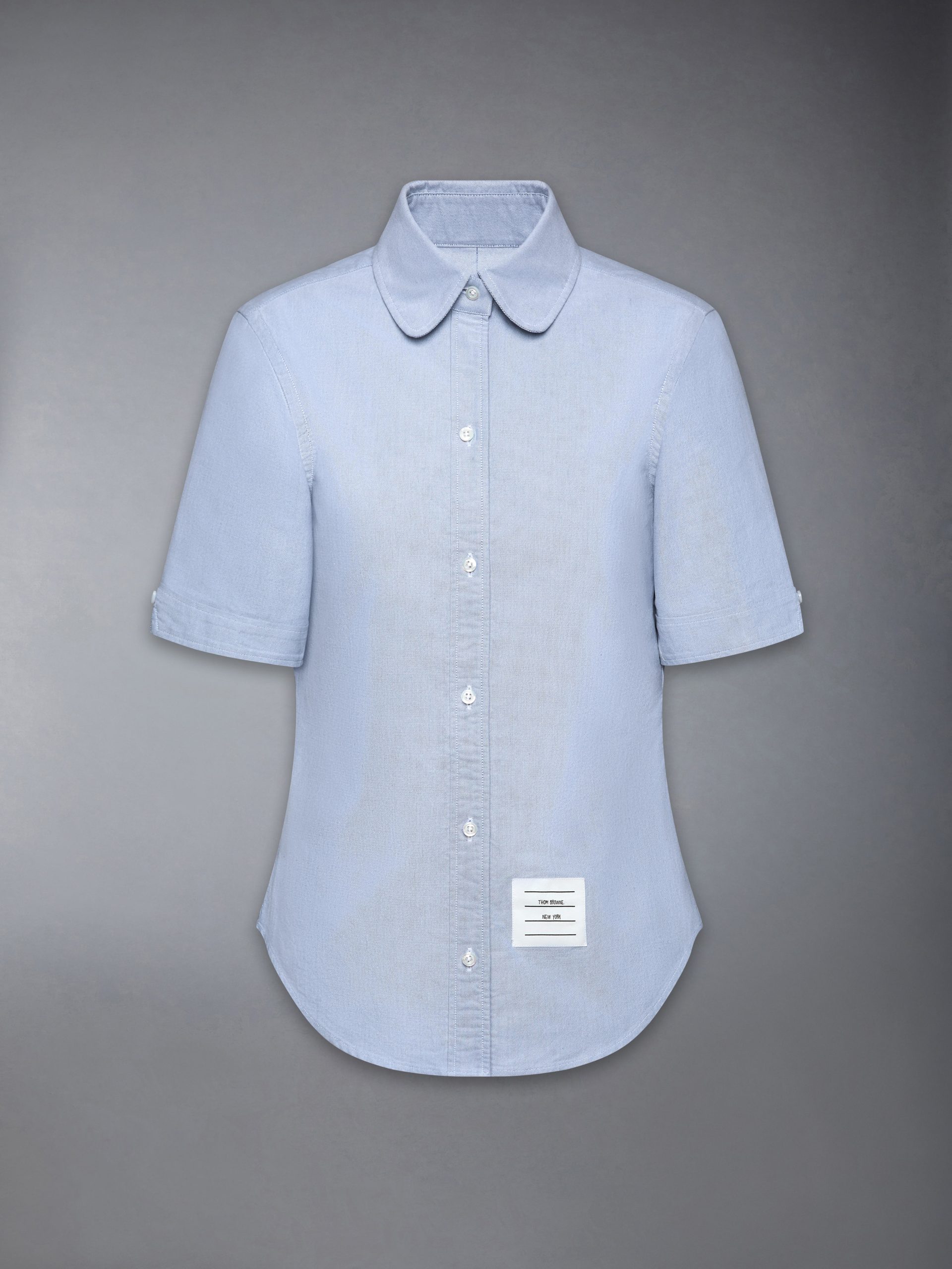 OXFORD ROUND COLLAR SHORT SLEEVE SHIRT - Image 7