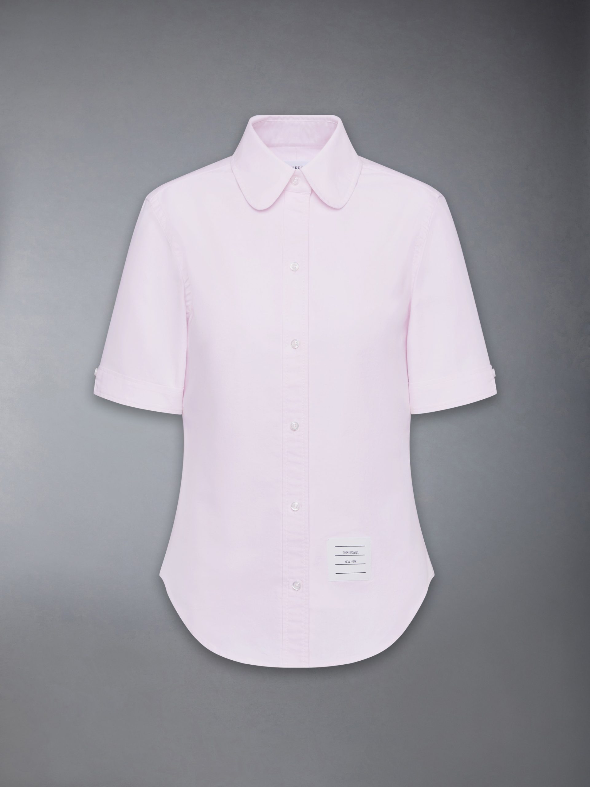 OXFORD ROUND COLLAR SHORT SLEEVE SHIRT - Image 7