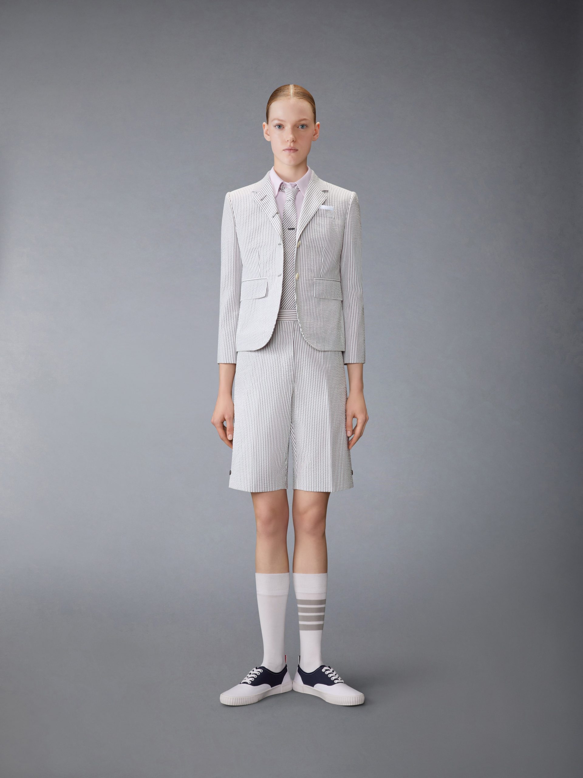 OXFORD ROUND COLLAR SHORT SLEEVE SHIRT - Image 4