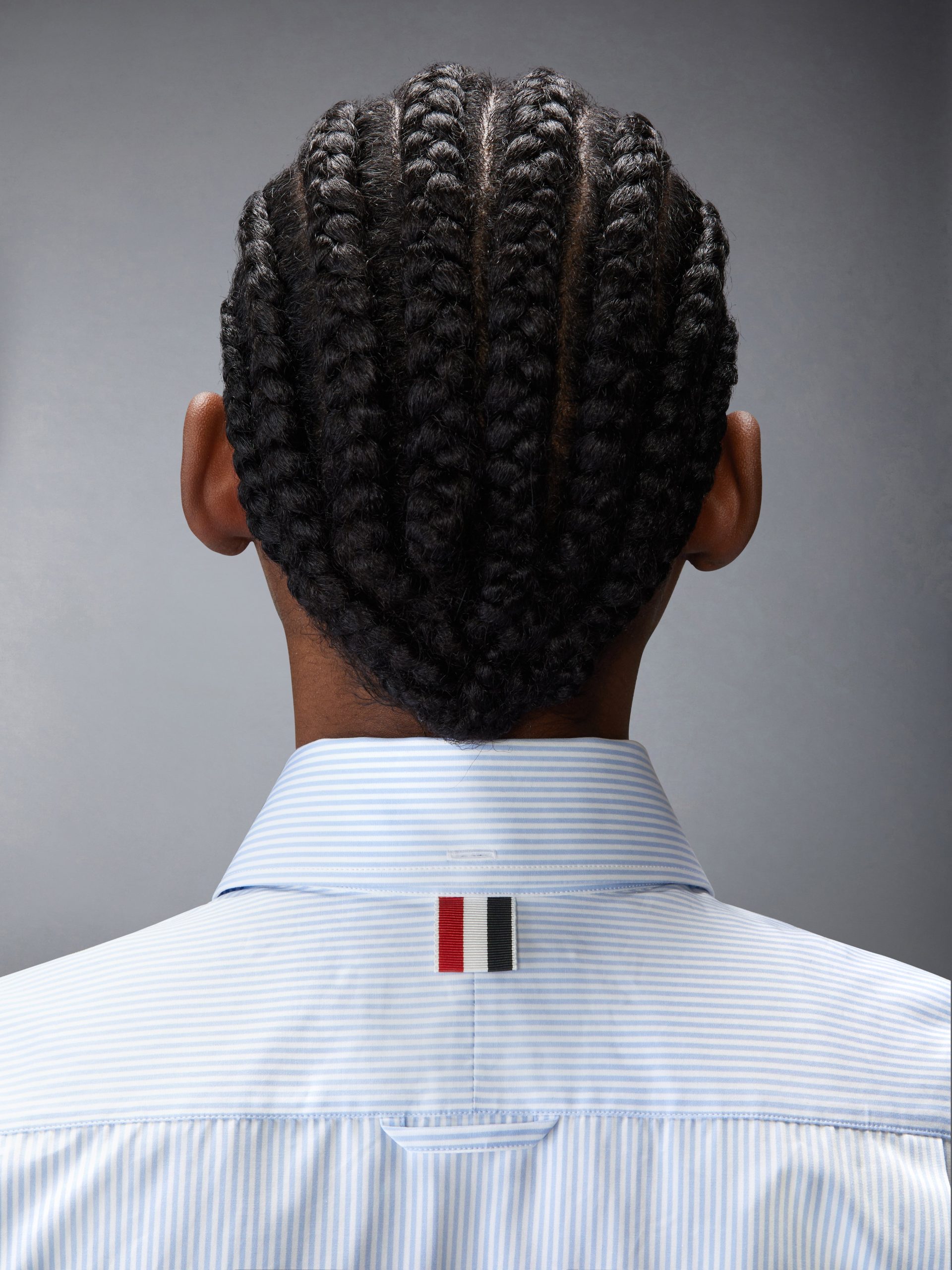 MICRO UNIVERSITY STRIPED POPLIN SHORT SLEEVE SHIRT - Image 6