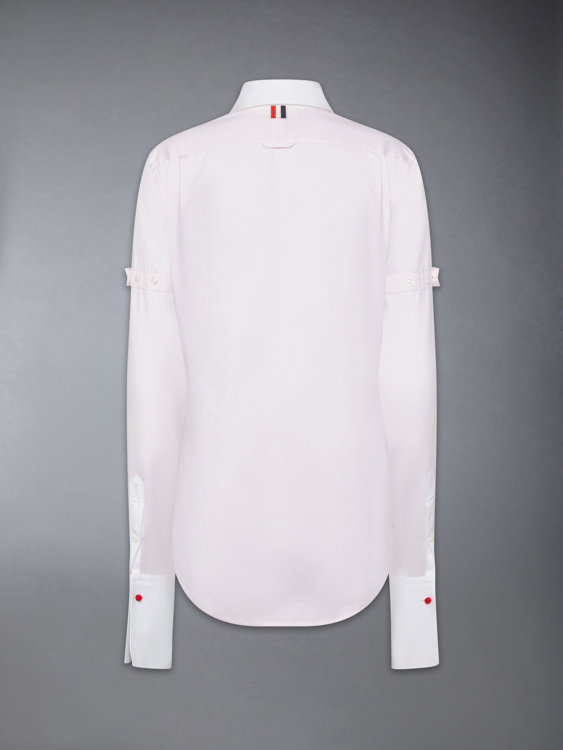 SOLID POPLIN ARMBAND FRENCH CUFF SHIRT - Image 10