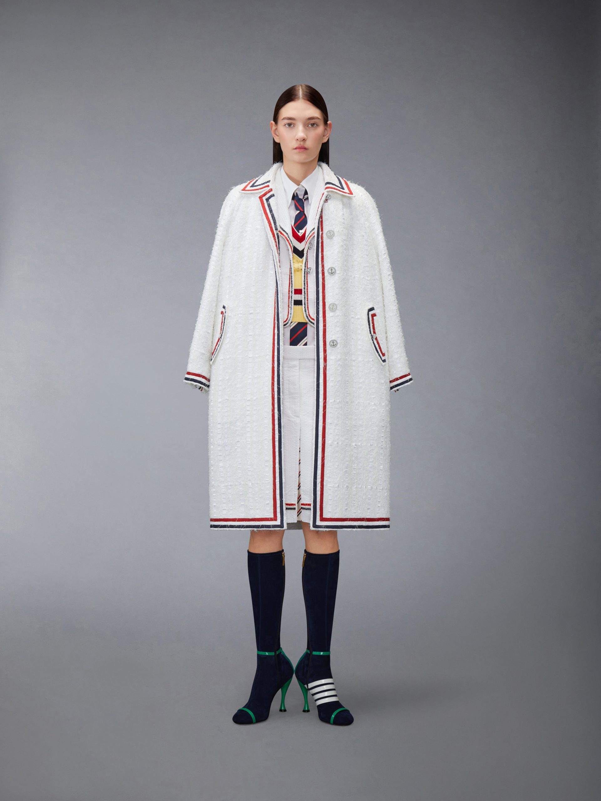 SOLID POPLIN ARMBAND FRENCH CUFF SHIRT - Image 5