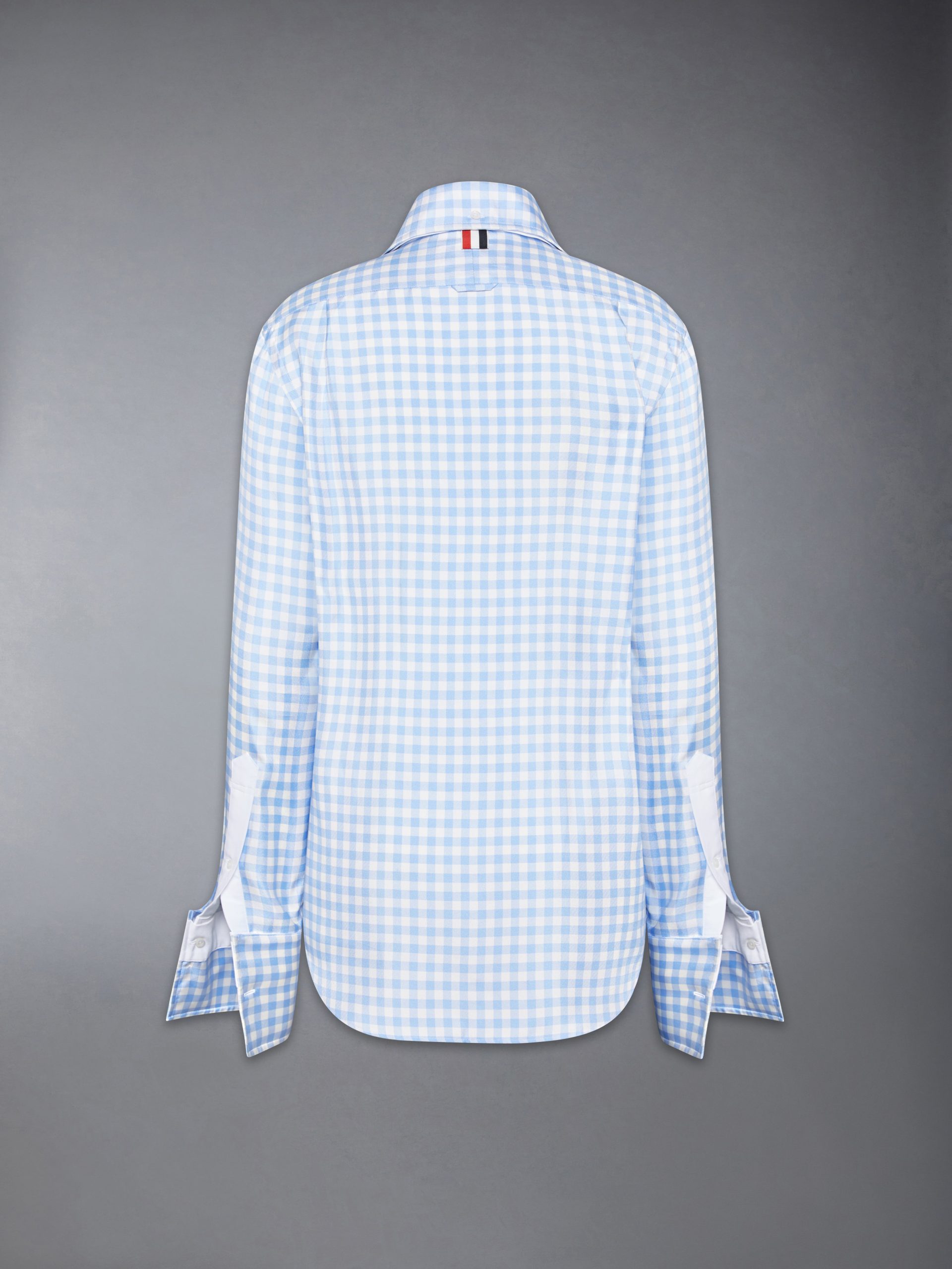 SILK TWILL GINGHAM SHIRT - Image 10