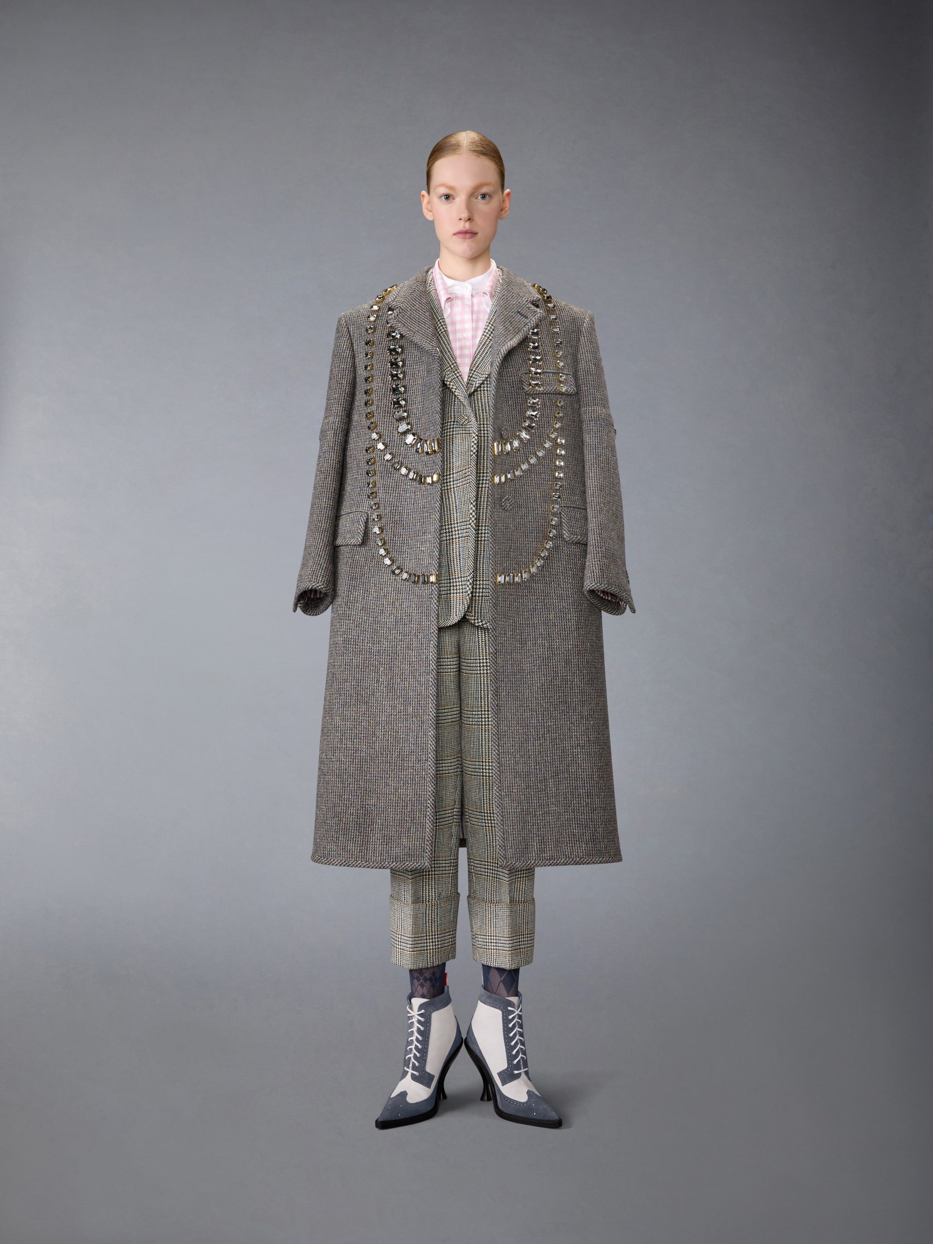 SILK TWILL GINGHAM SHIRT - Image 5