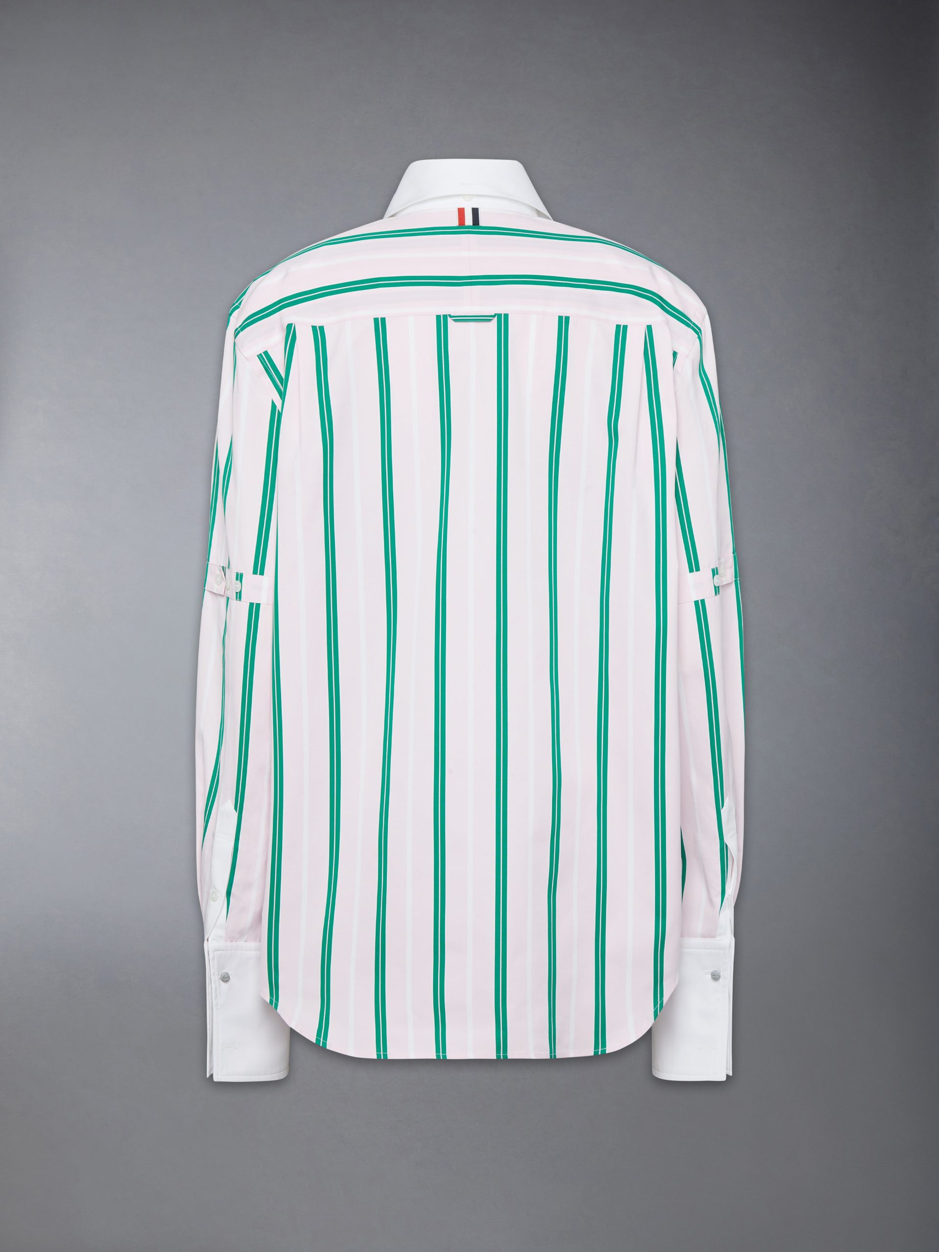 REP STRIPE POPLIN ARMBAND OVERSIZED SHIRT - Image 9