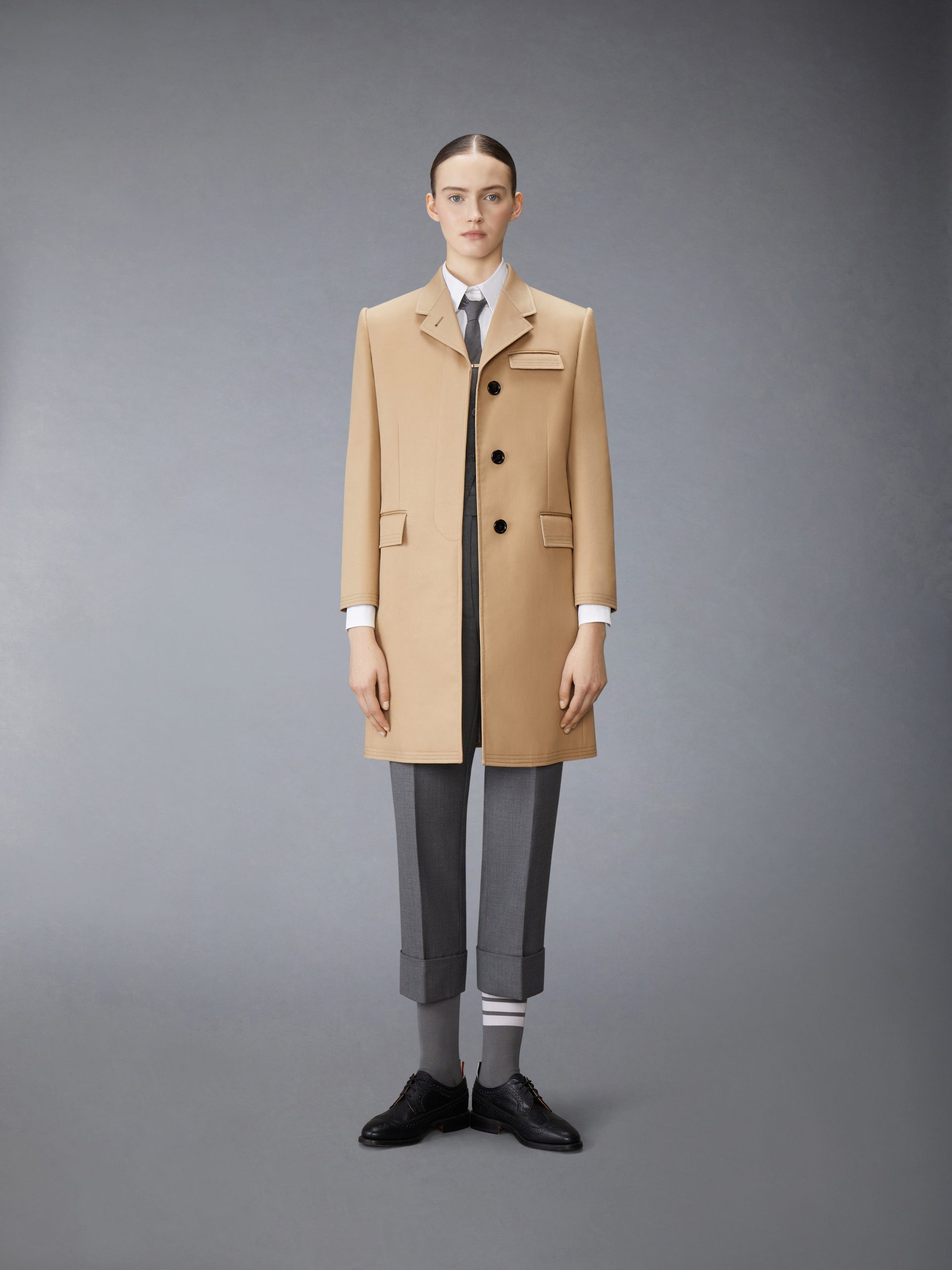 MACKINTOSH HIGH ARMHOLE CHESTERFIELD OVERCOAT - Image 3