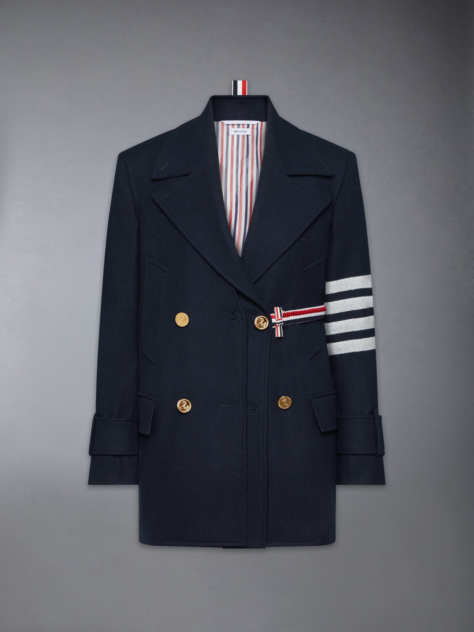 MELTON 4-BAR PEACOAT - Image 10