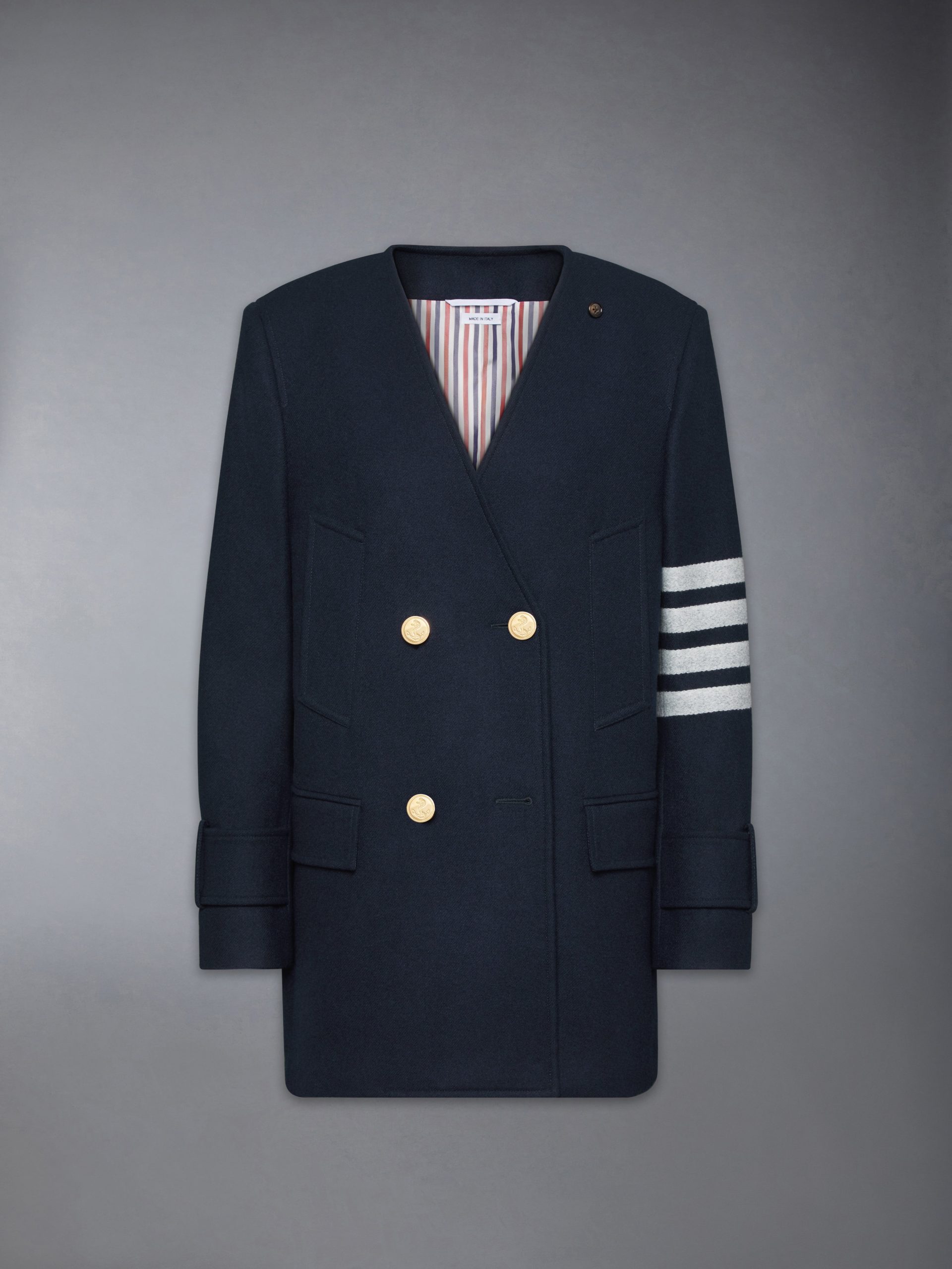 MELTON 4-BAR PEACOAT - Image 11