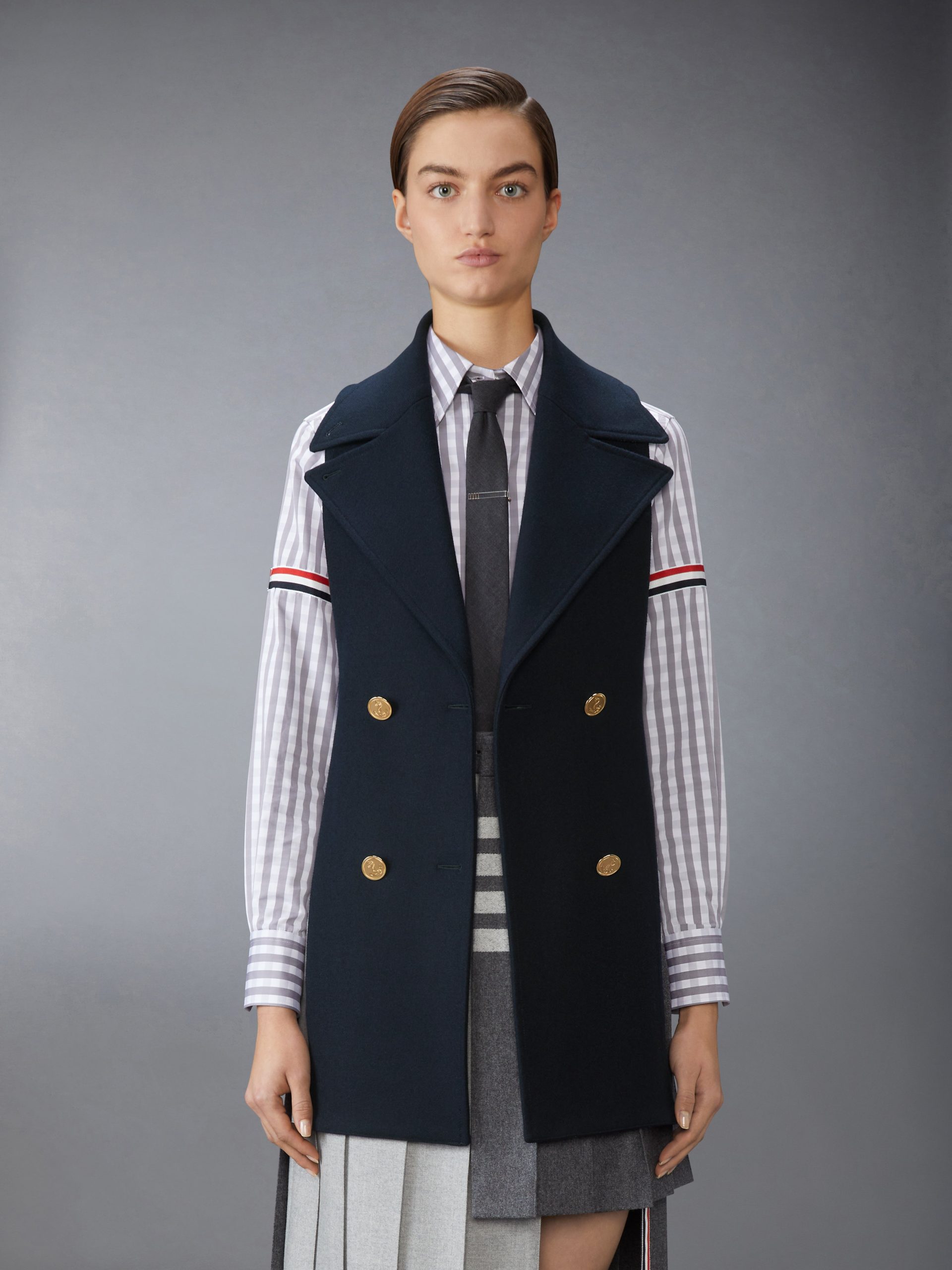MELTON 4-BAR PEACOAT - Image 3