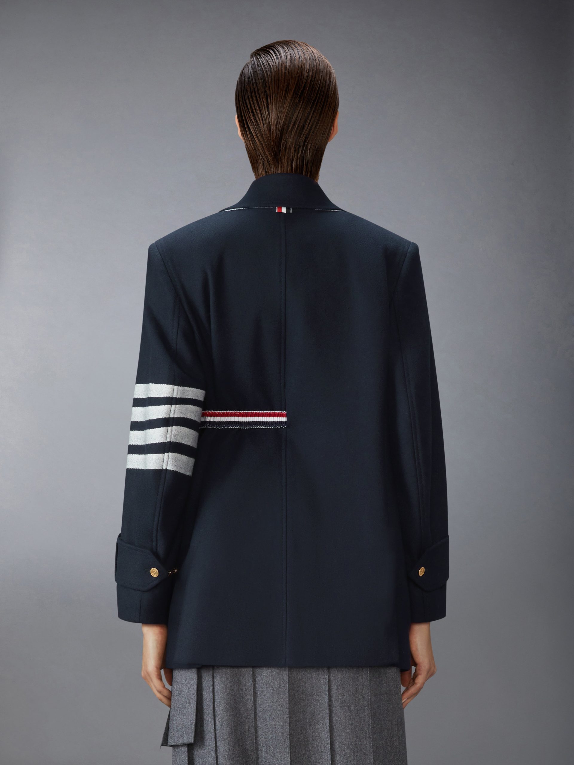 MELTON 4-BAR PEACOAT - Image 4