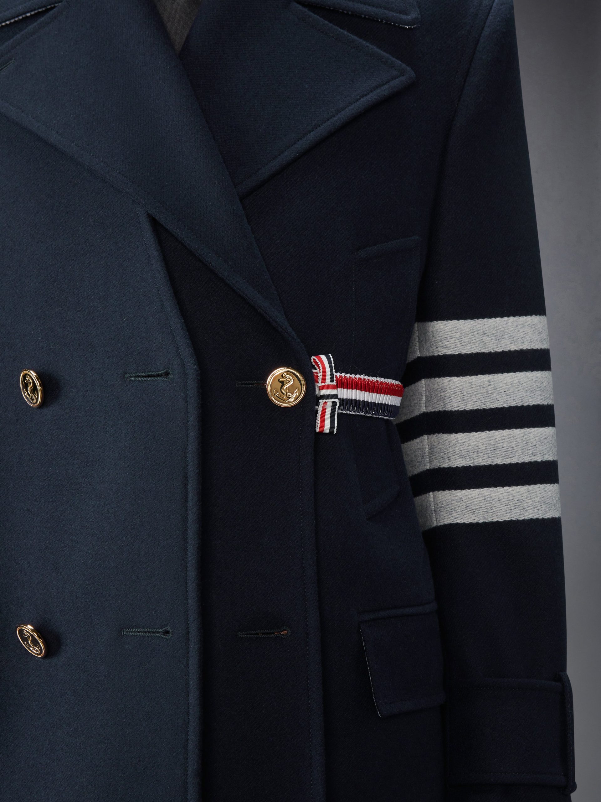 MELTON 4-BAR PEACOAT - Image 9