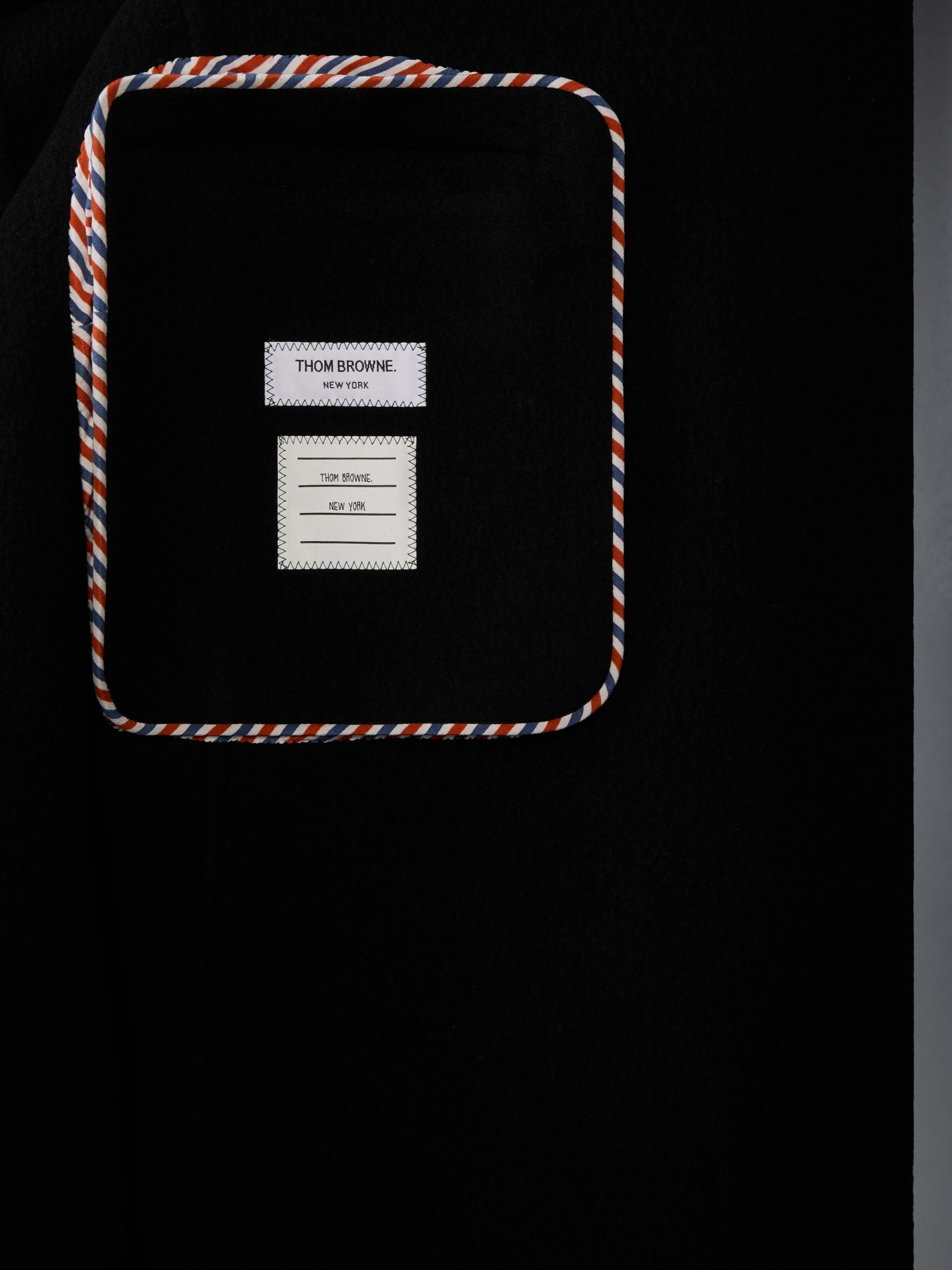 BOILED WOOL CASHMERE CHESTERFIELD COAT - Image 4