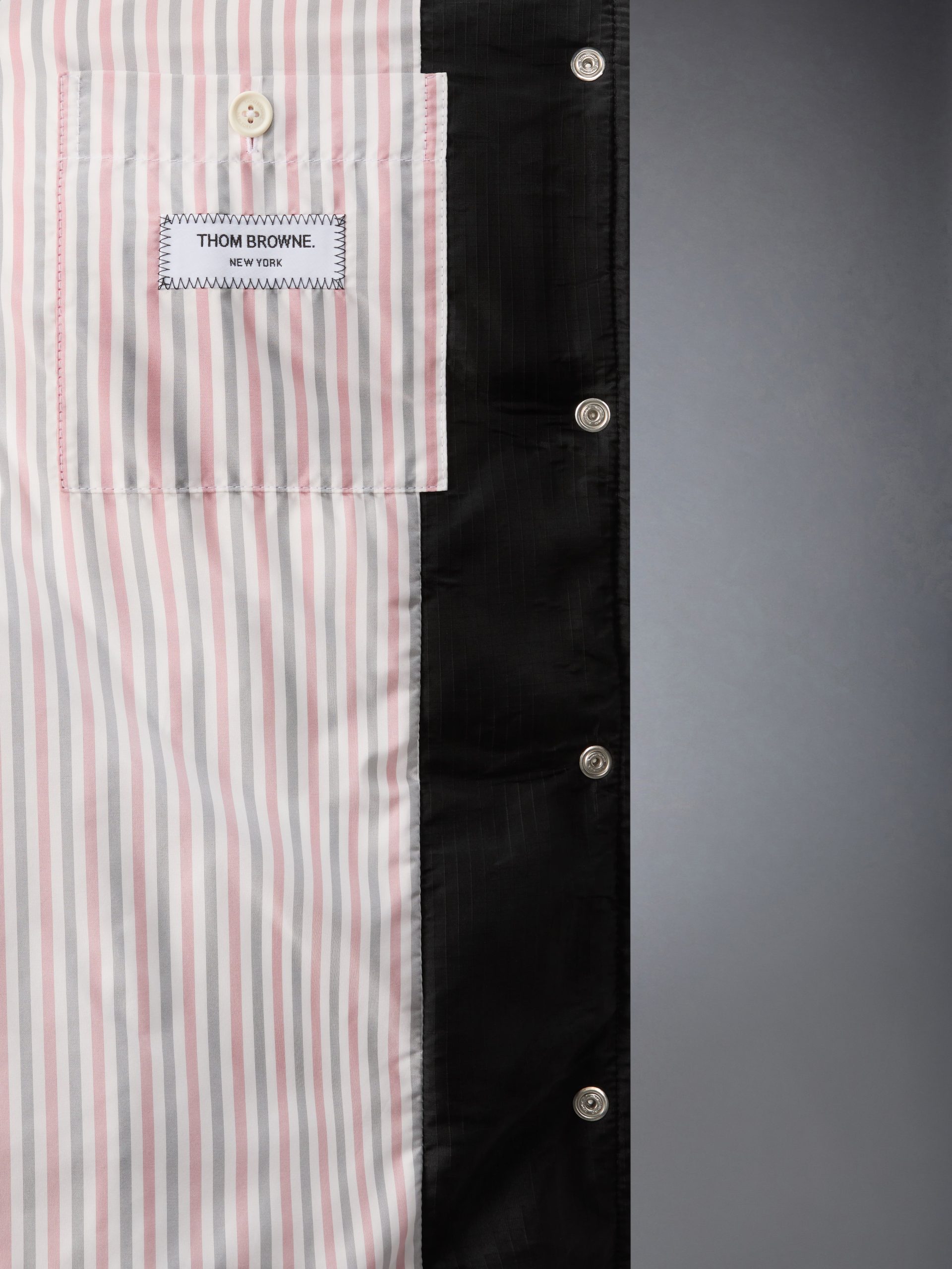 SHINY RIPSTOP LIGHTWEIGHT DOWN FILLED 4-BAR PARKA - Image 5