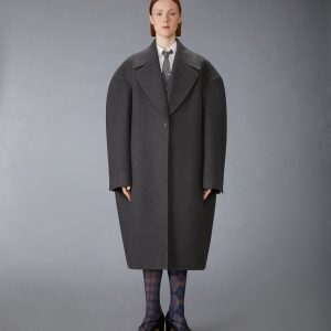 MELTON COCOON COAT